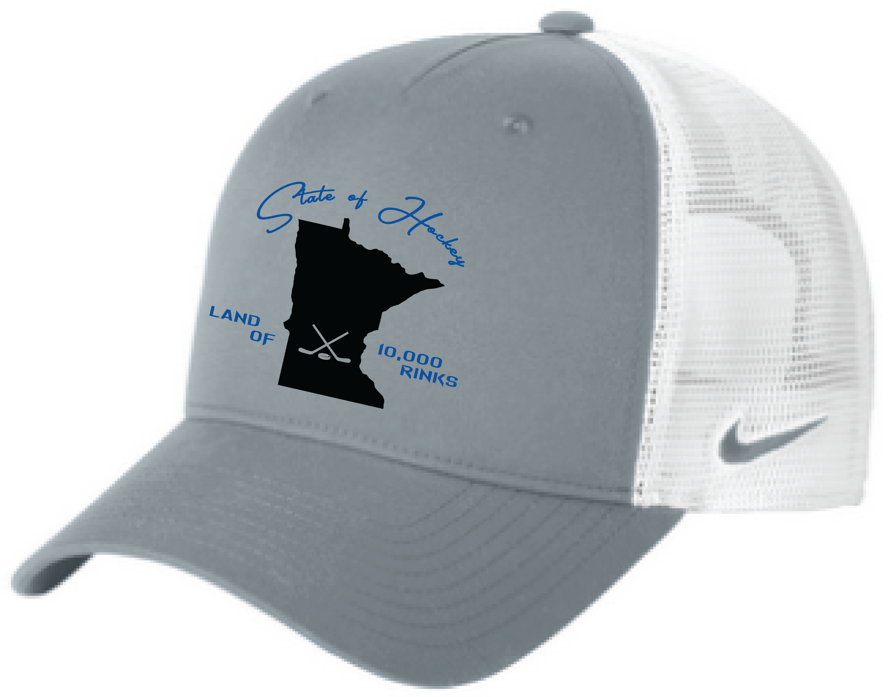 Minnesota Hockey Nike Snapback Trucker Hat