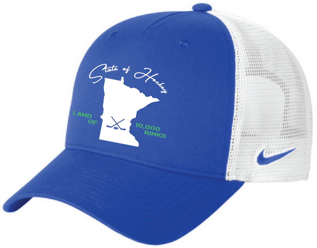 Minnesota Hockey Nike Snapback Trucker Hat