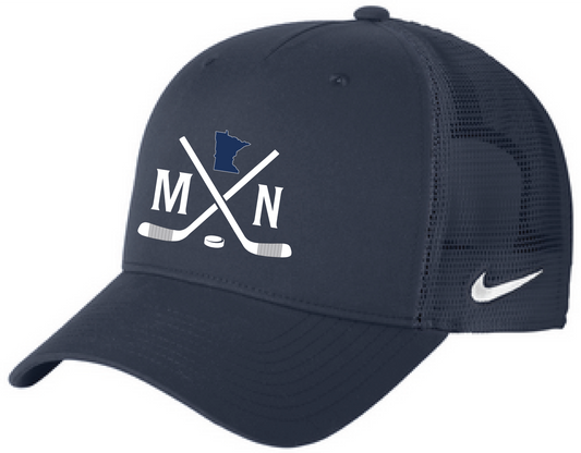Minnesota Hockey Nike Snapback Trucker Hat