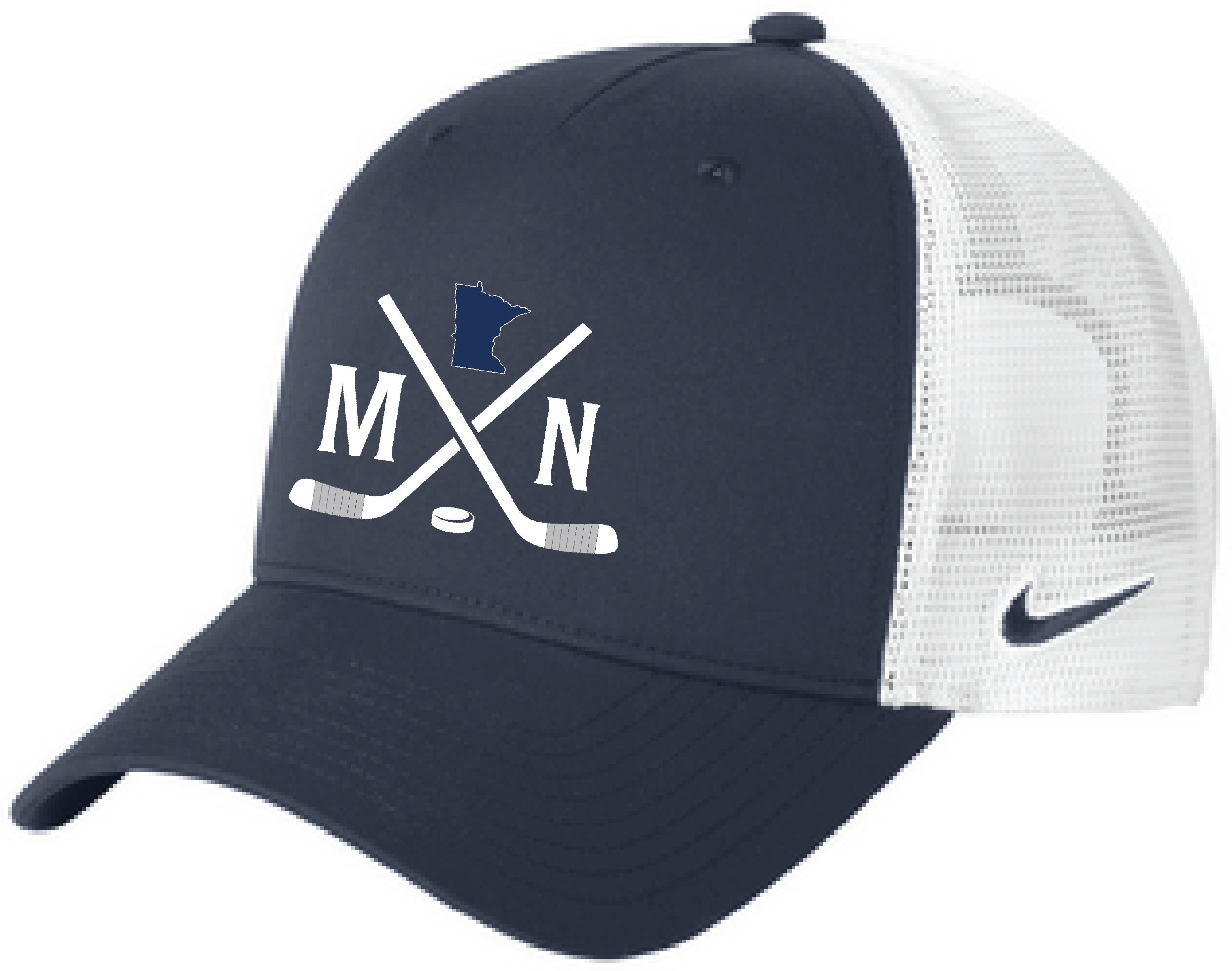 Minnesota Hockey Nike Snapback Trucker Hat