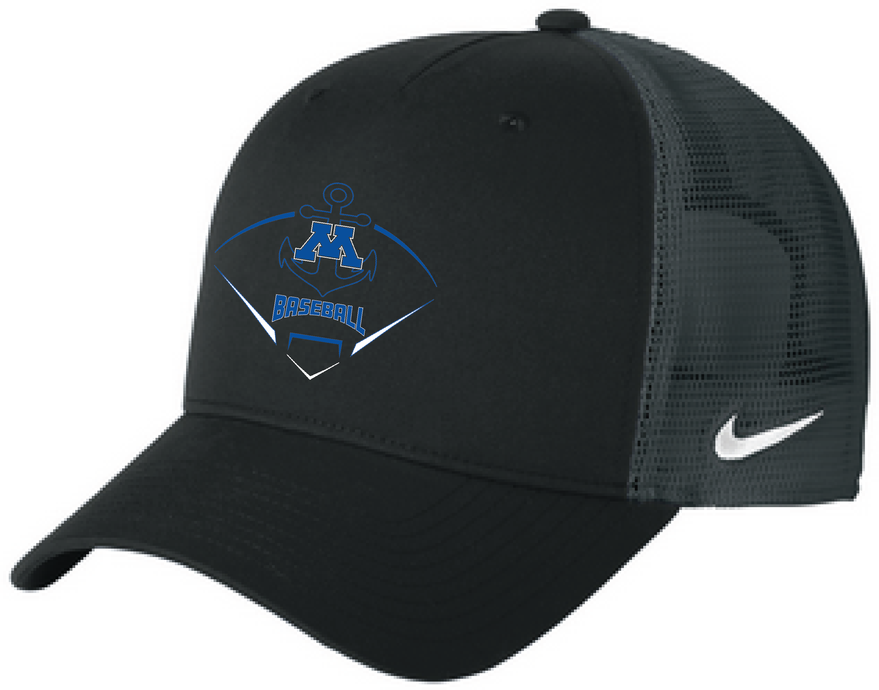 Baseball Nike Snapback Mesh Trucker Hat