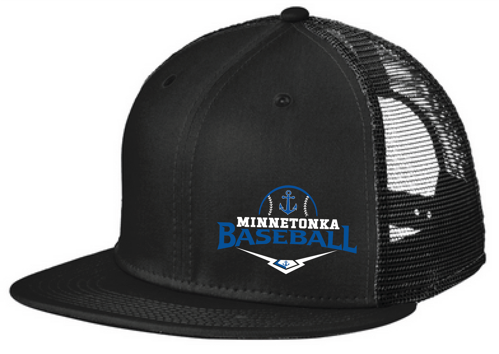 Baseball New Era Standard Fit Snapback Flatbill Trucker Hat