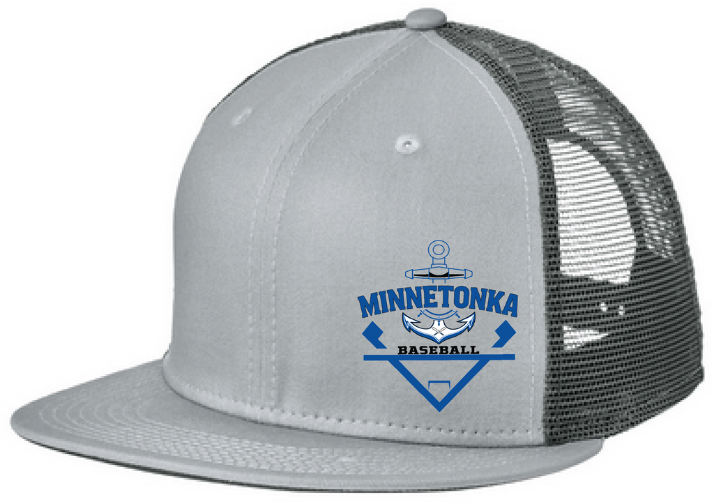 Baseball New Era Standard Fit Snapback Flatbill Trucker Hat