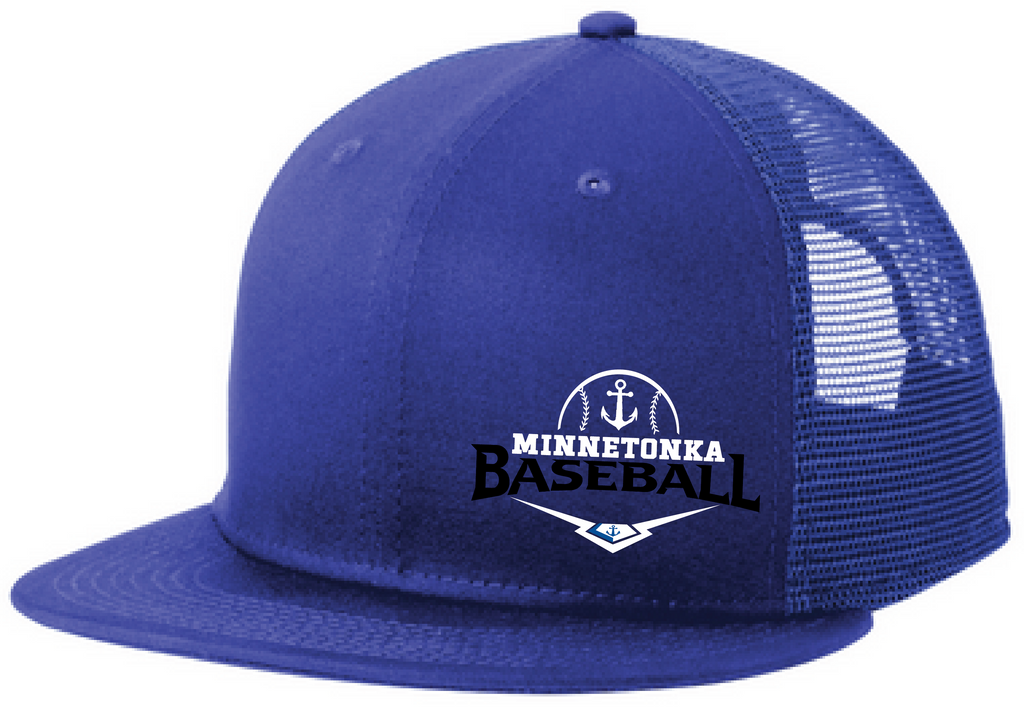 Baseball New Era Standard Fit Snapback Flatbill Trucker Hat