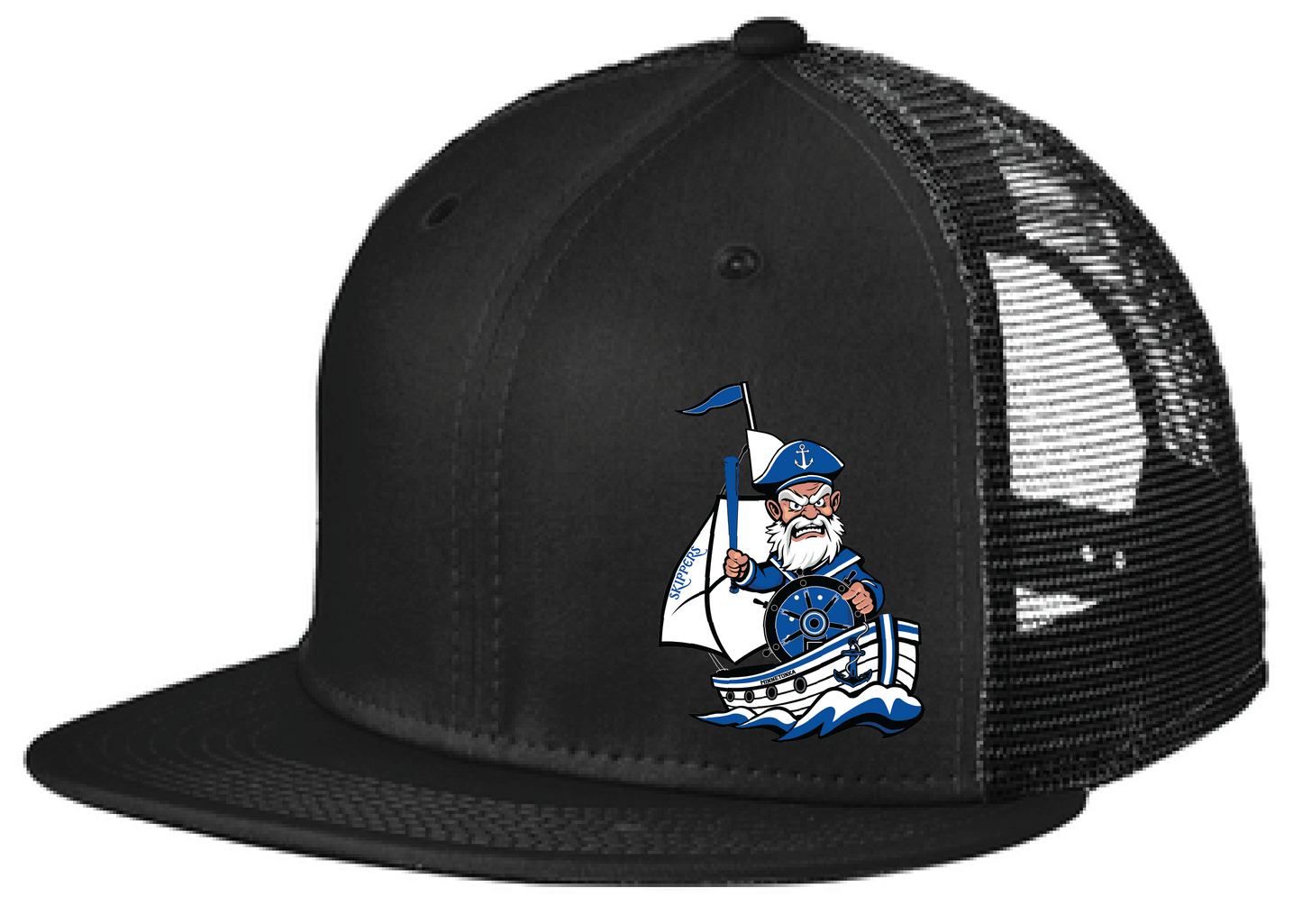 Baseball New Era Standard Fit Snapback Flatbill Trucker Hat