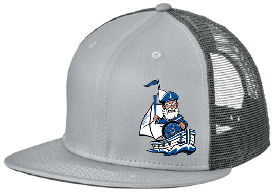 Baseball New Era Standard Fit Snapback Flatbill Trucker Hat
