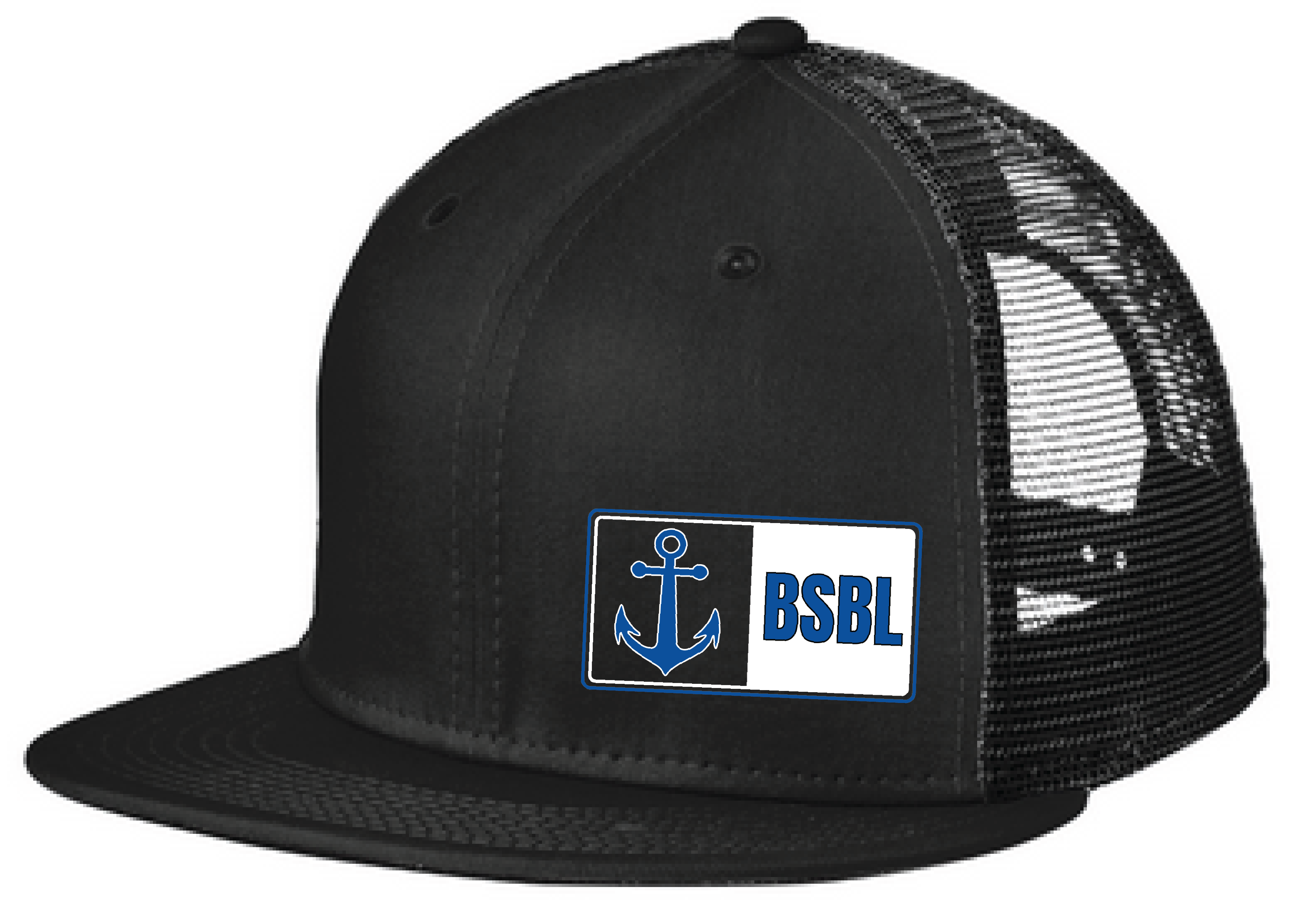 Baseball New Era Standard Fit Snapback Flatbill Trucker Hat