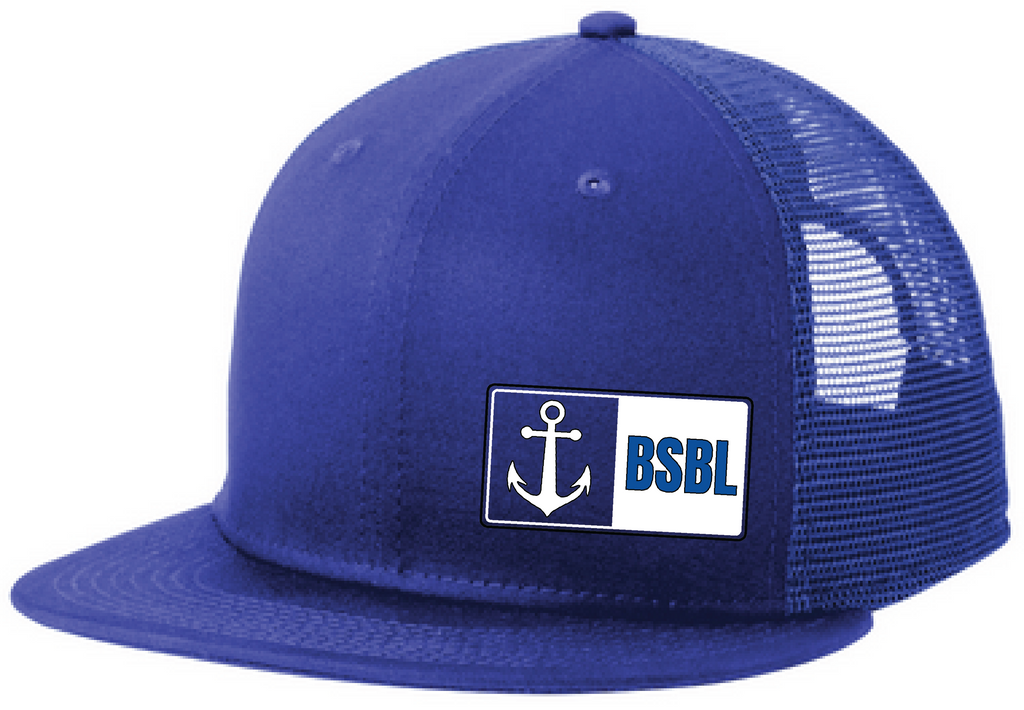 Baseball New Era Standard Fit Snapback Flatbill Trucker Hat