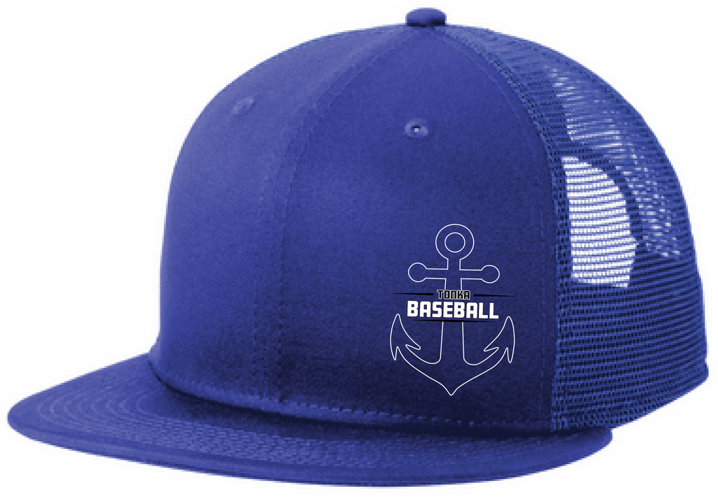 Baseball New Era Standard Fit Snapback Flatbill Trucker Hat