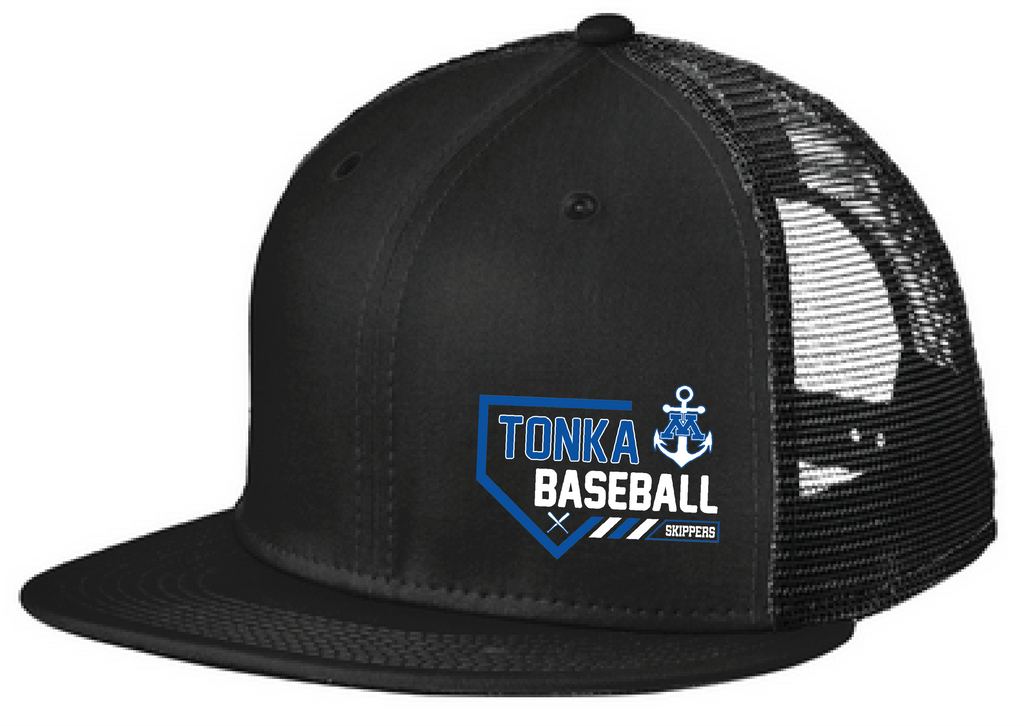 Baseball New Era Standard Fit Snapback Flatbill Trucker Hat