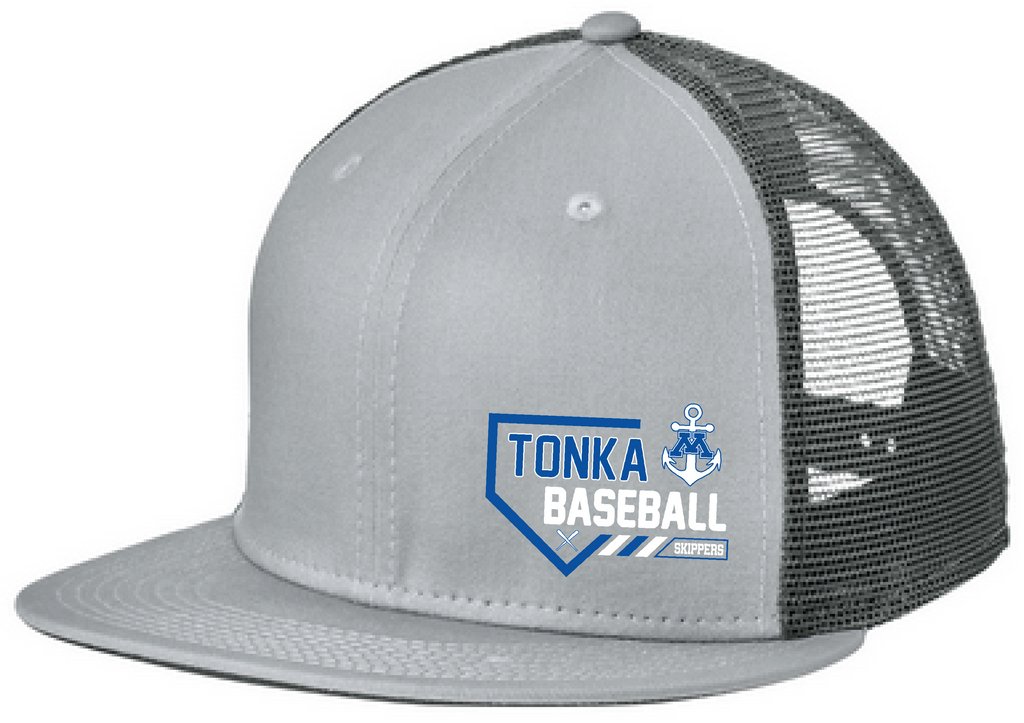 Baseball New Era Standard Fit Snapback Flatbill Trucker Hat