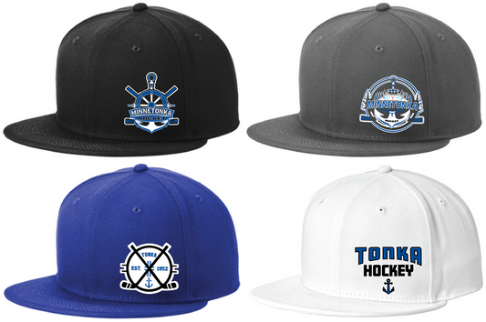 Hockey New Era Standard Fit Flat Bill Snapback