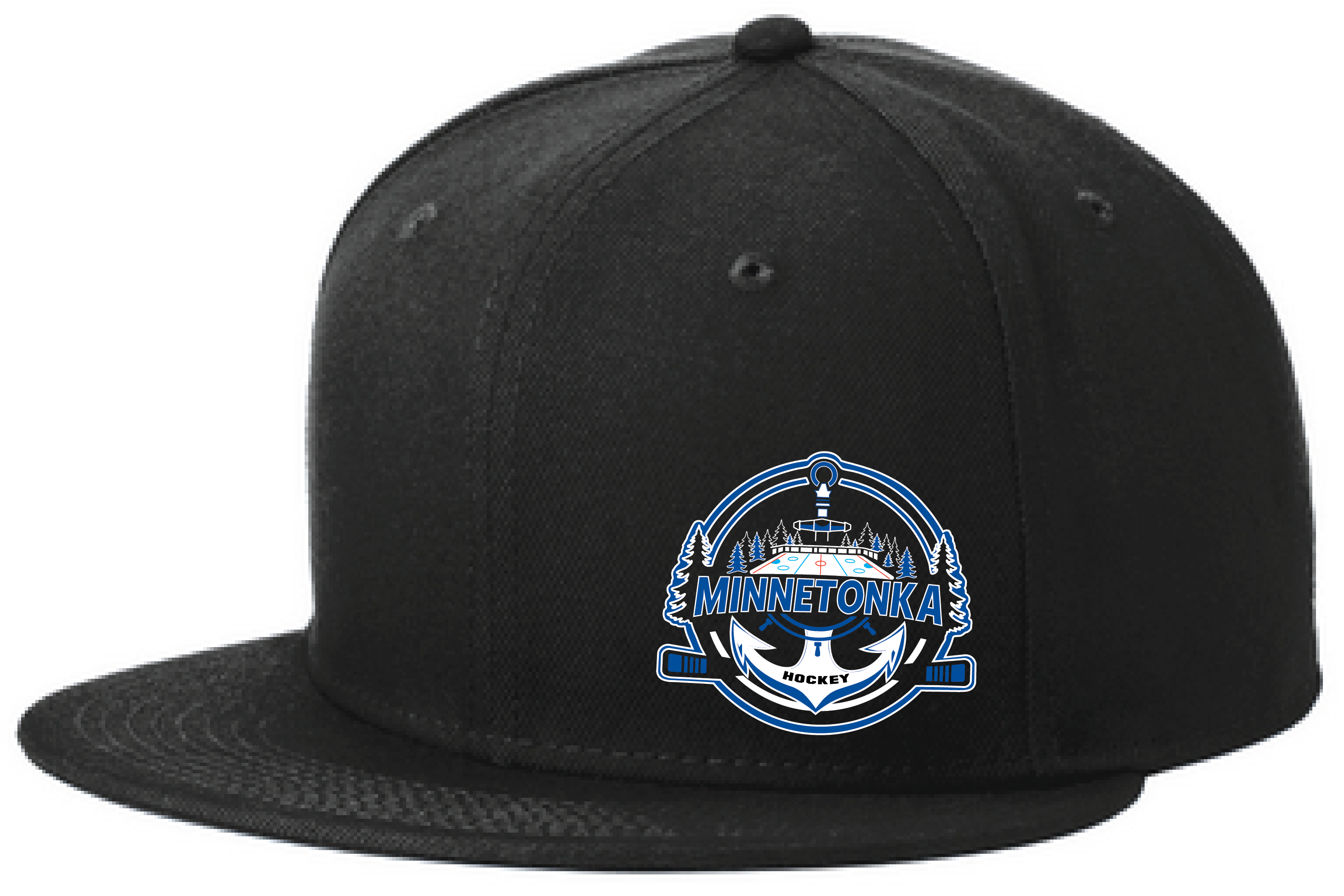 Hockey New Era Standard Fit Flat Bill Snapback