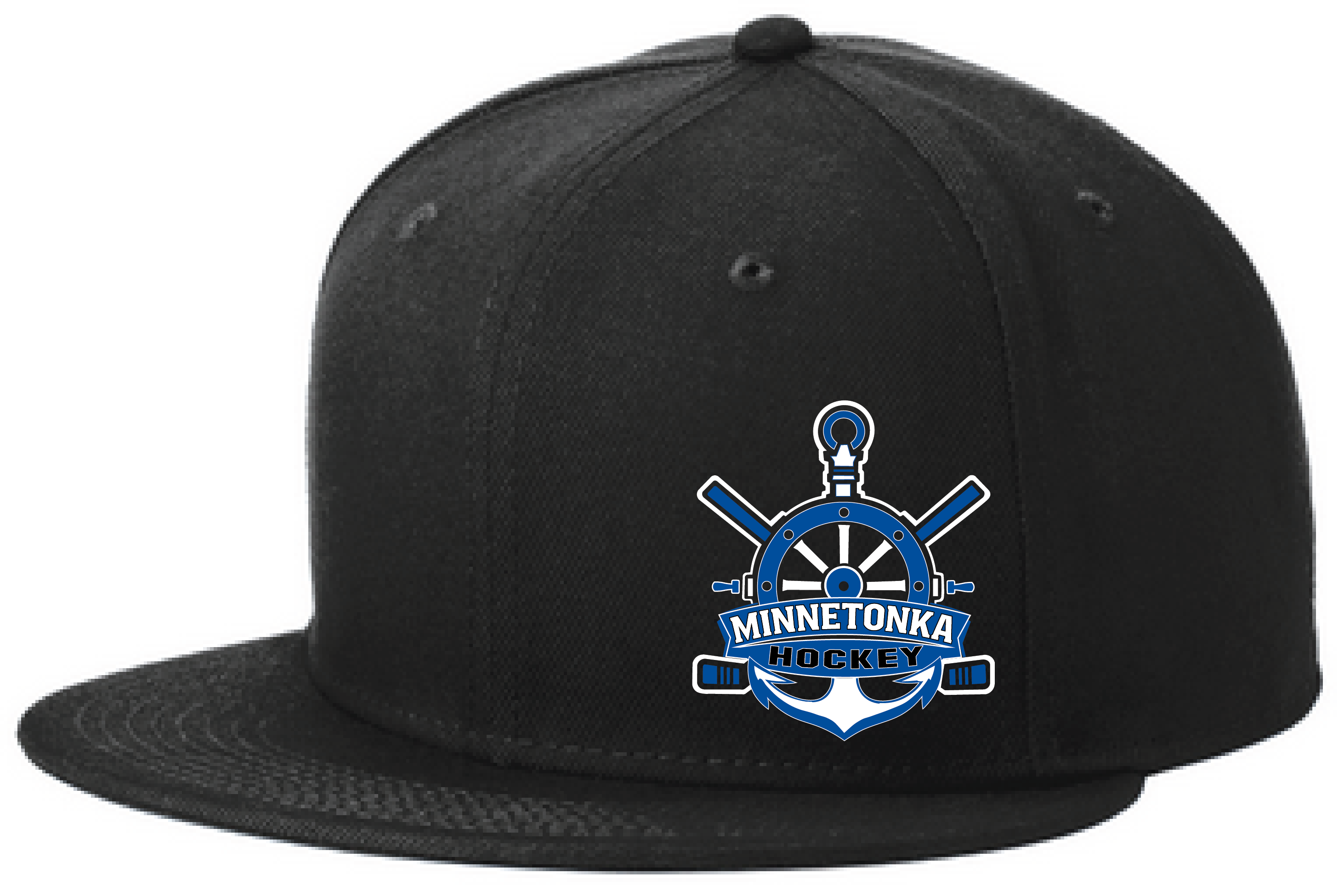 Hockey New Era Standard Fit Flat Bill Snapback
