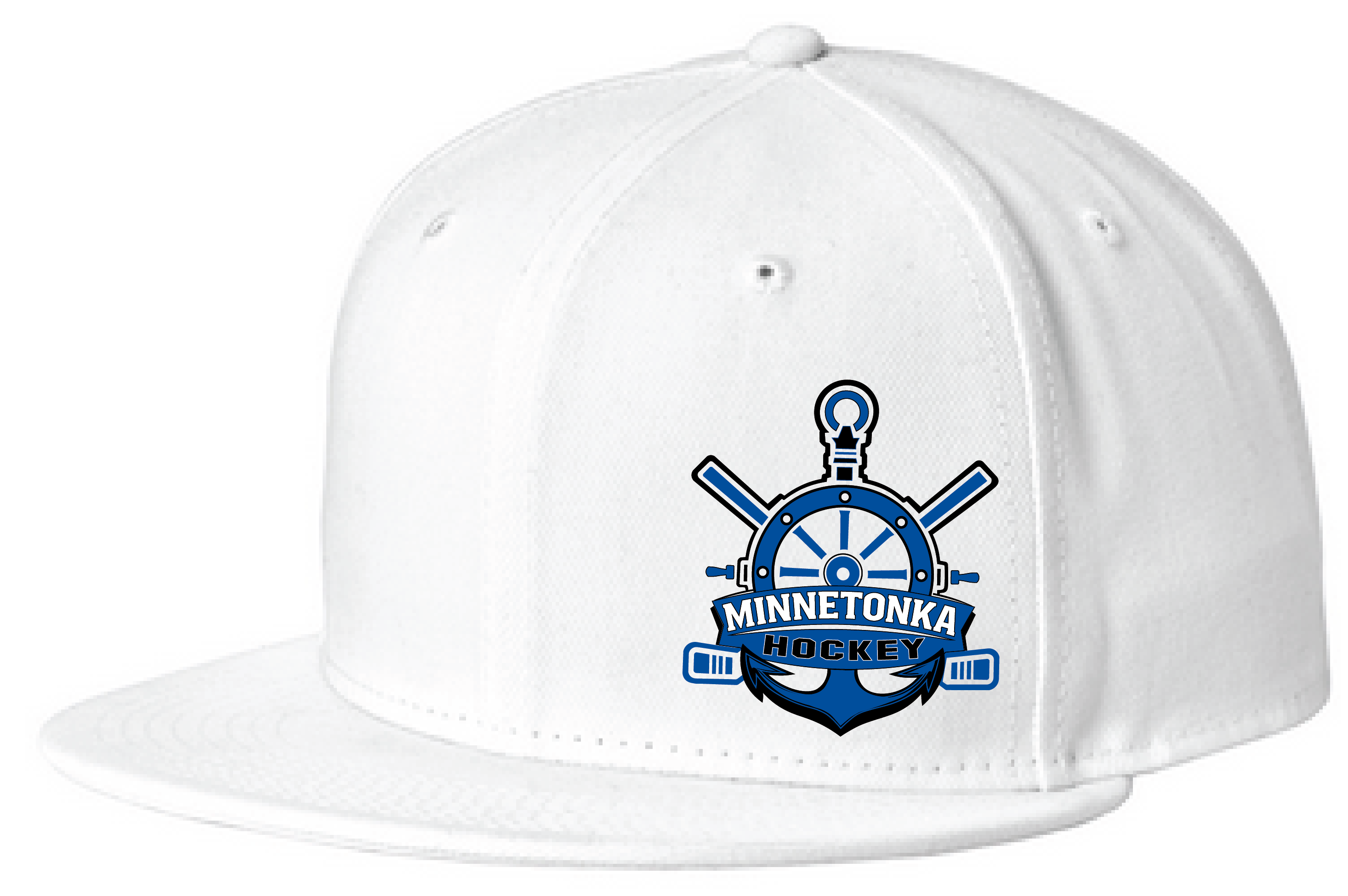 Hockey New Era Standard Fit Flat Bill Snapback