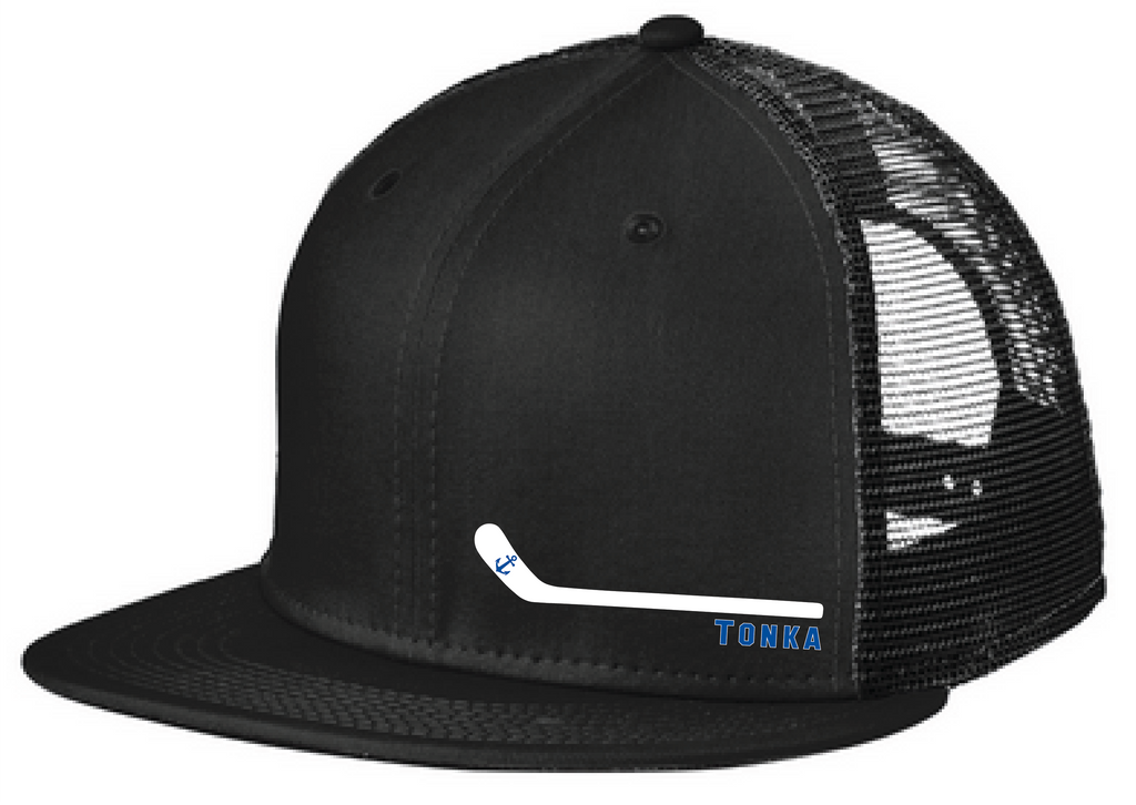 Hockey New Era Standard Fit Snapback Flatbill Trucker Hat