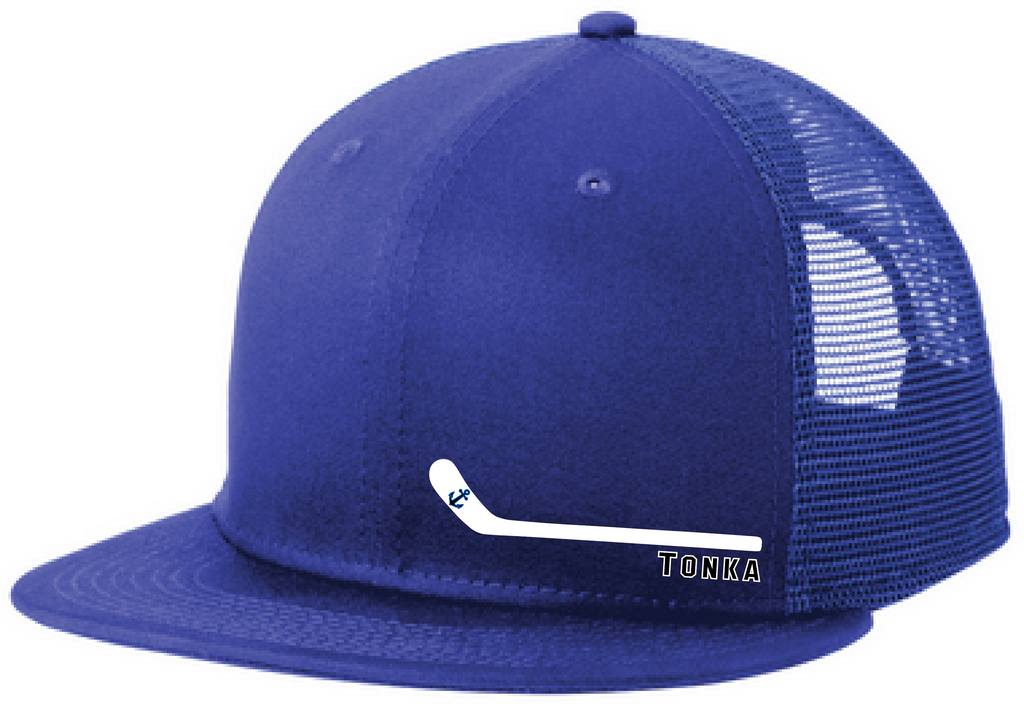 Hockey New Era Standard Fit Snapback Flatbill Trucker Hat