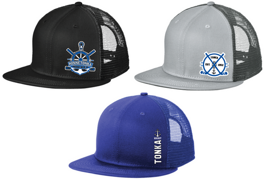 Hockey New Era Standard Fit Snapback Flatbill Trucker Hat