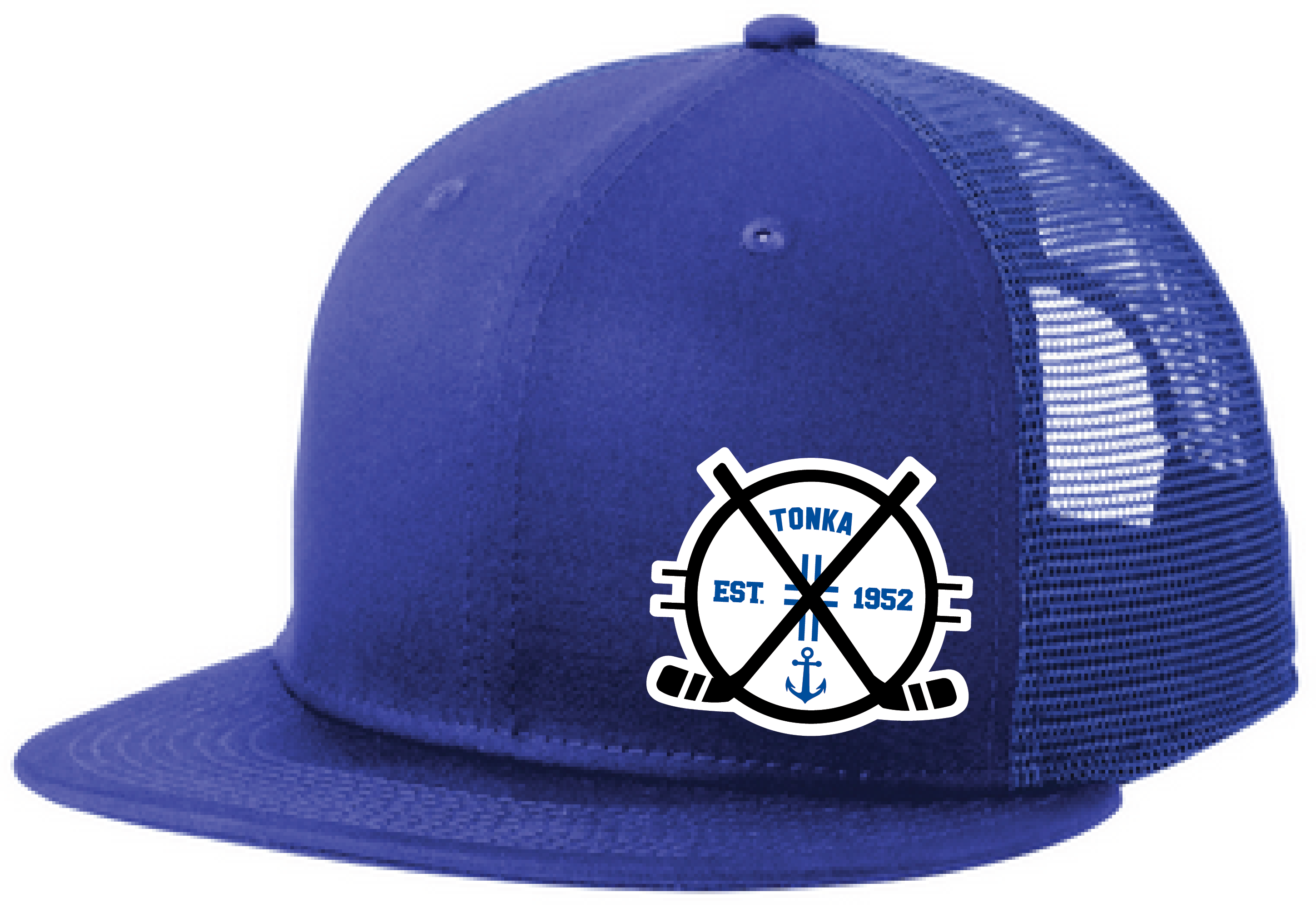 Hockey New Era Standard Fit Snapback Flatbill Trucker Hat