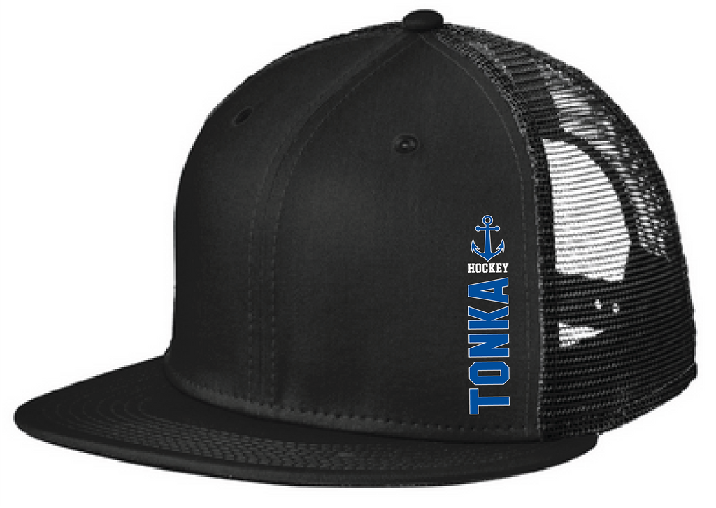 Hockey New Era Standard Fit Snapback Flatbill Trucker Hat