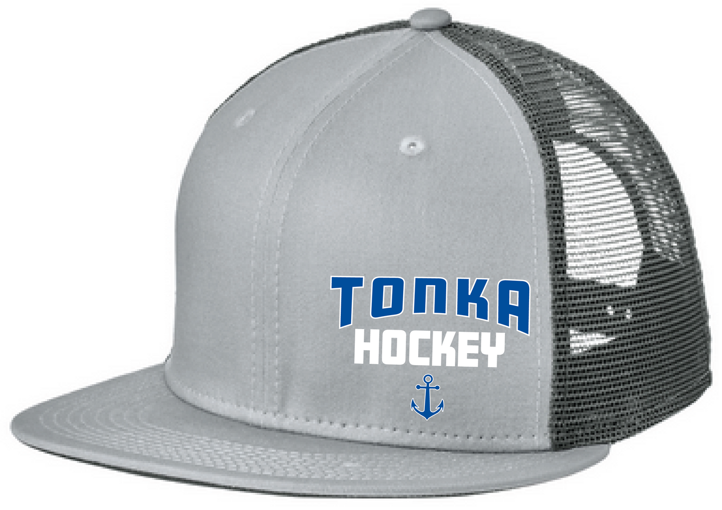 Hockey New Era Standard Fit Snapback Flatbill Trucker Hat