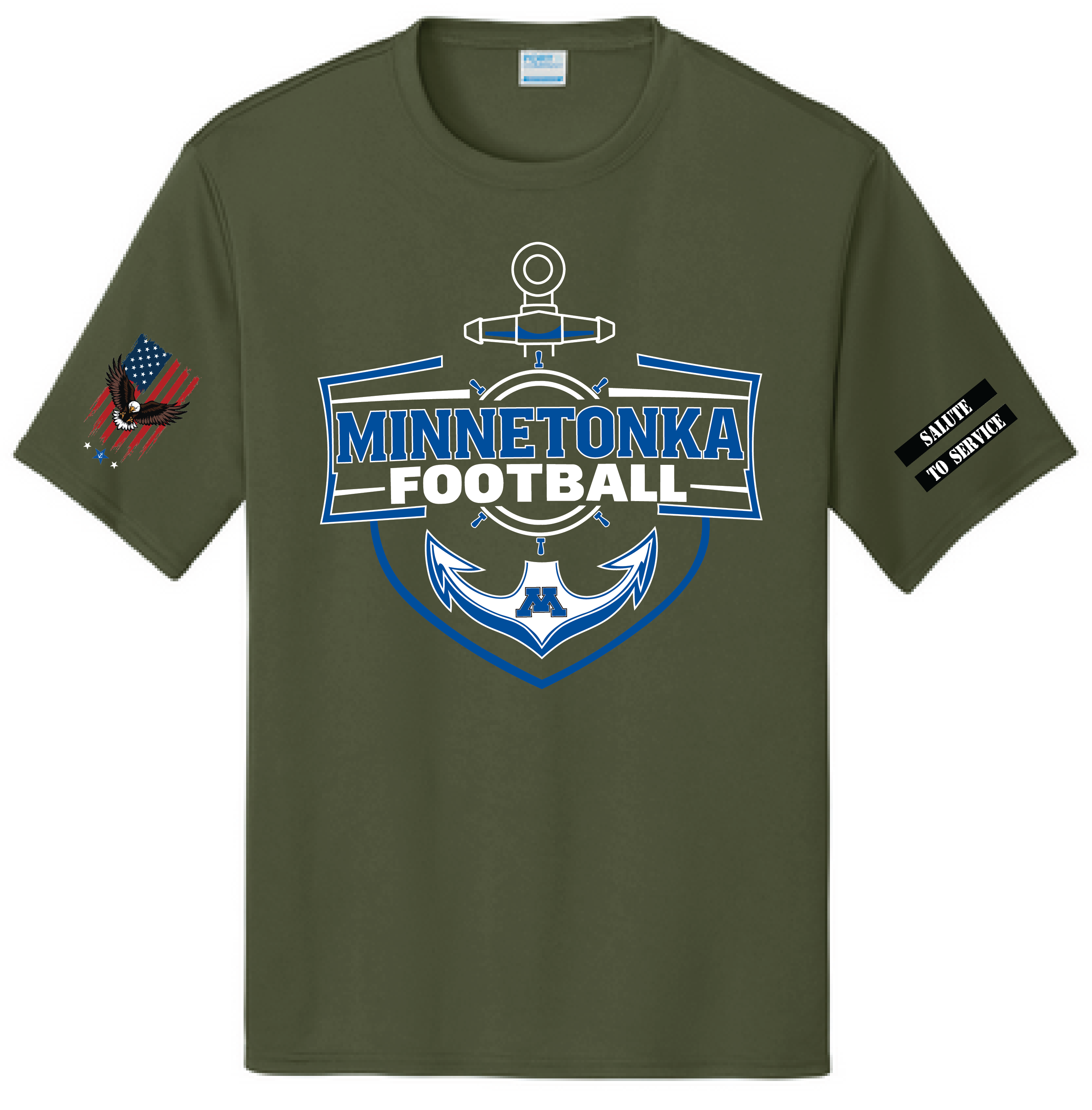Men's TFA Salute To Service UPF Performance Tee