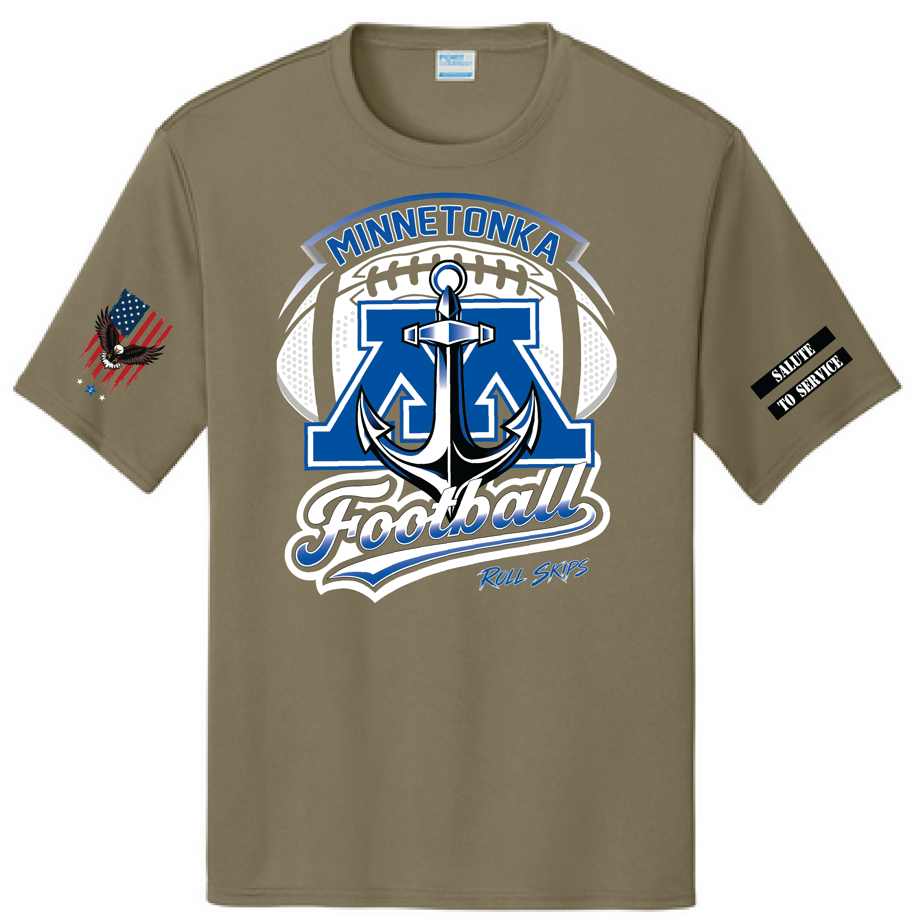 Men's TFA Salute To Service UPF Performance Tee