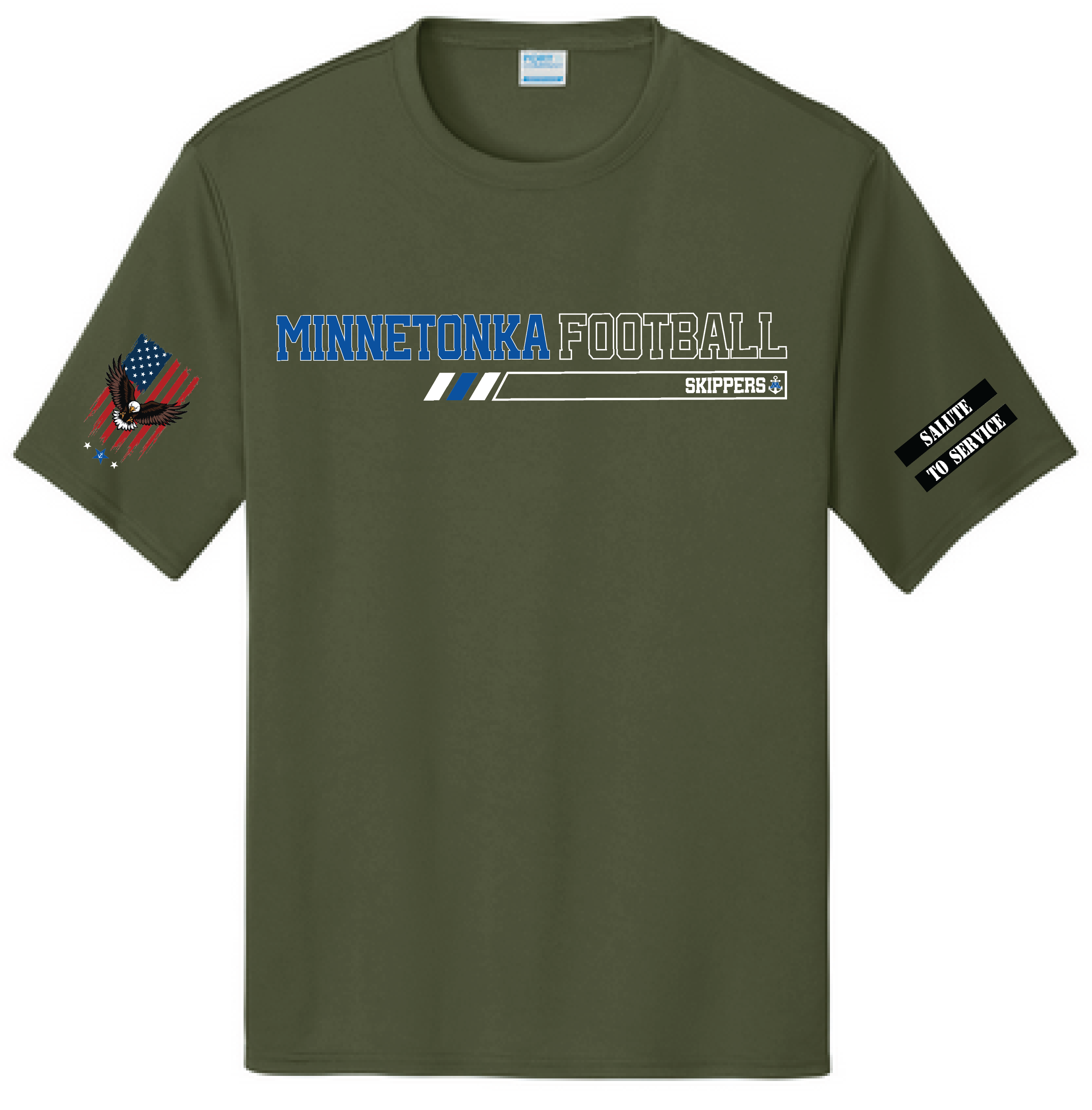 Men's TFA Salute To Service UPF Performance Tee