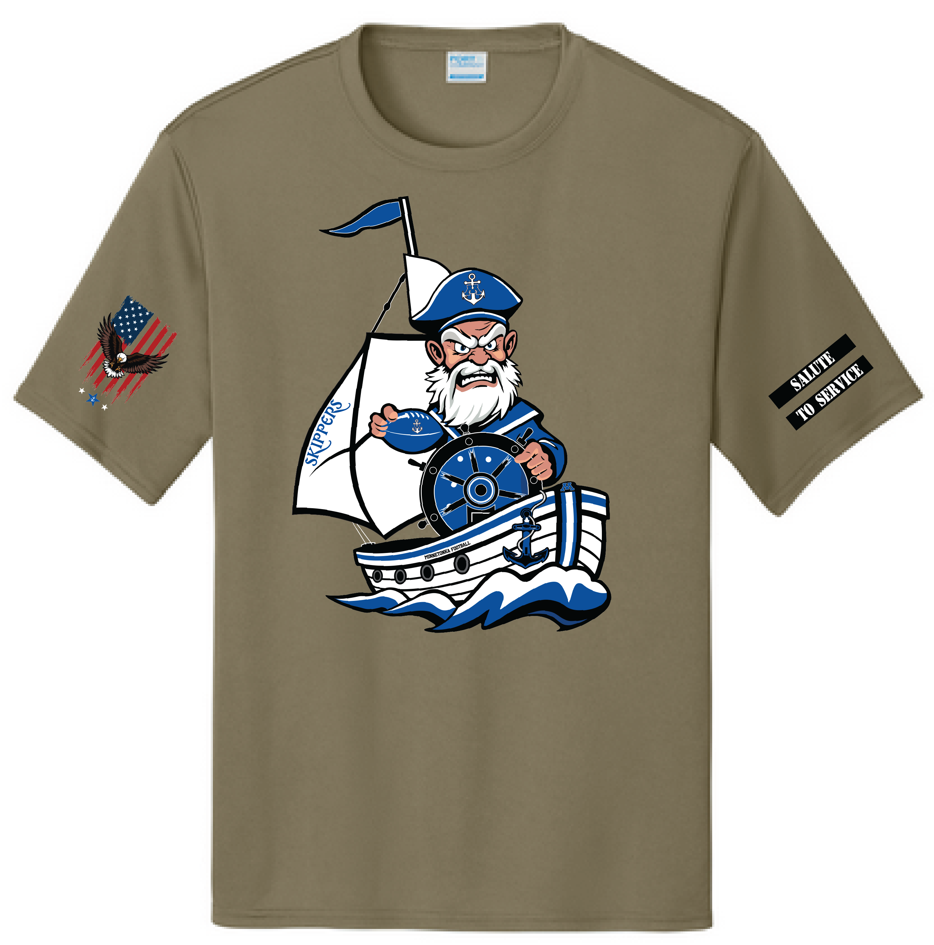 Men's TFA Salute To Service UPF Performance Tee