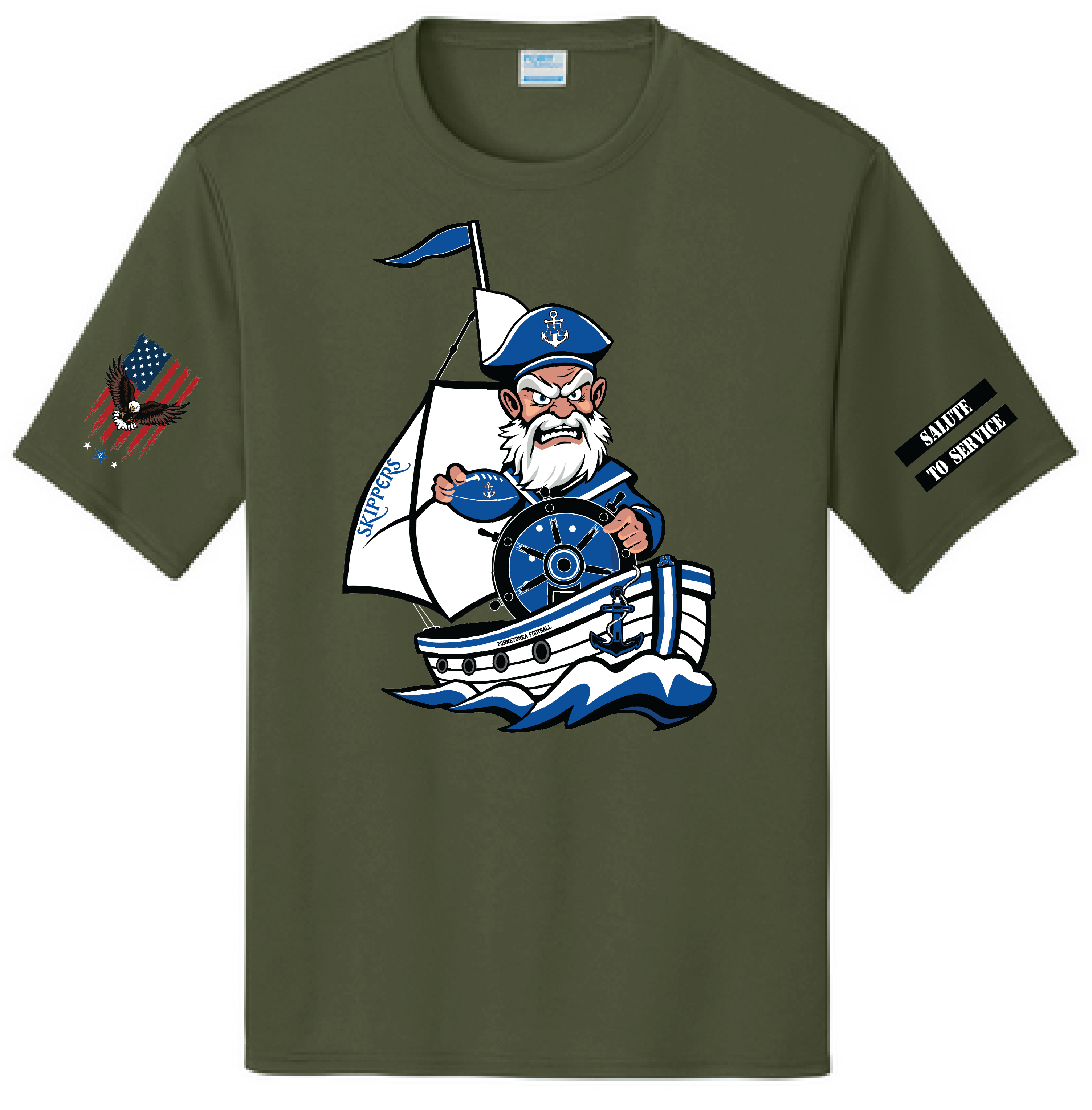 Men's TFA Salute To Service UPF Performance Tee