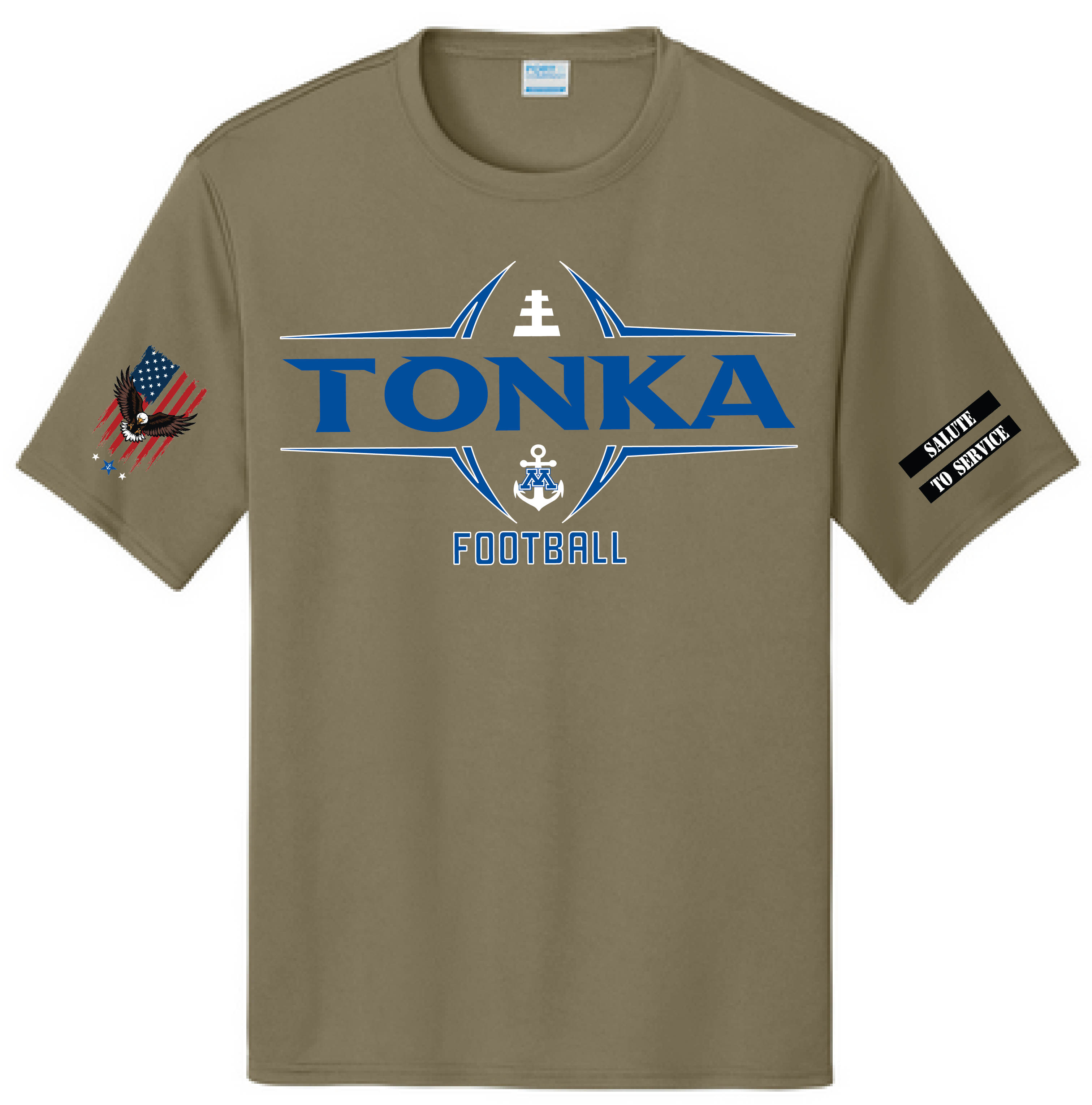 Men's TFA Salute To Service UPF Performance Tee