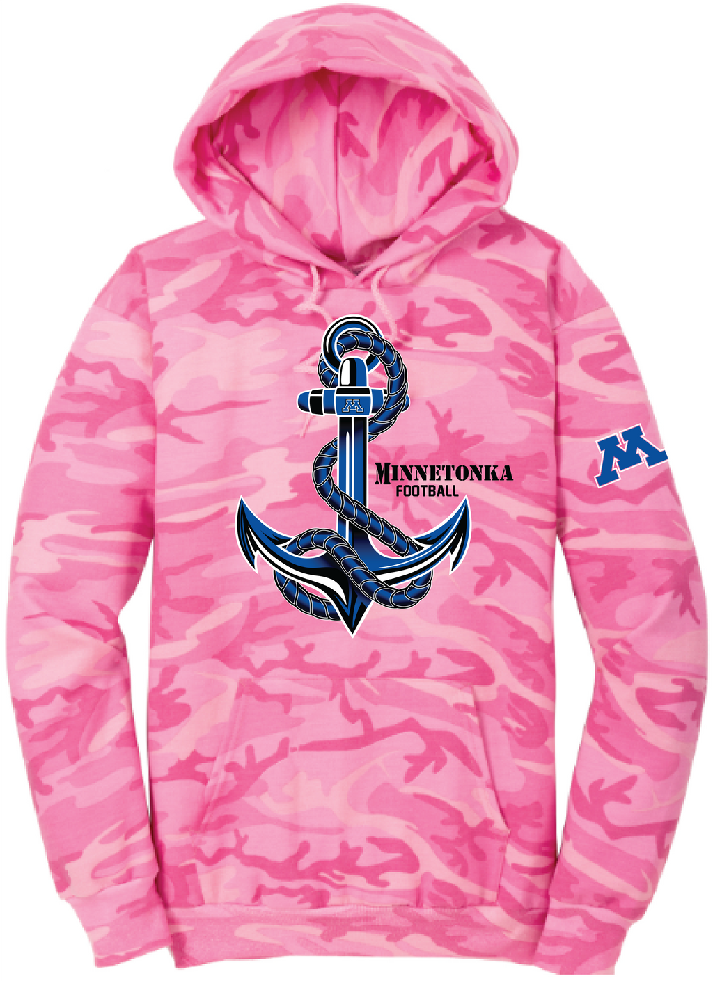 Unisex TFA Get Your Pink On Core Fleece Hooded Sweatshirt