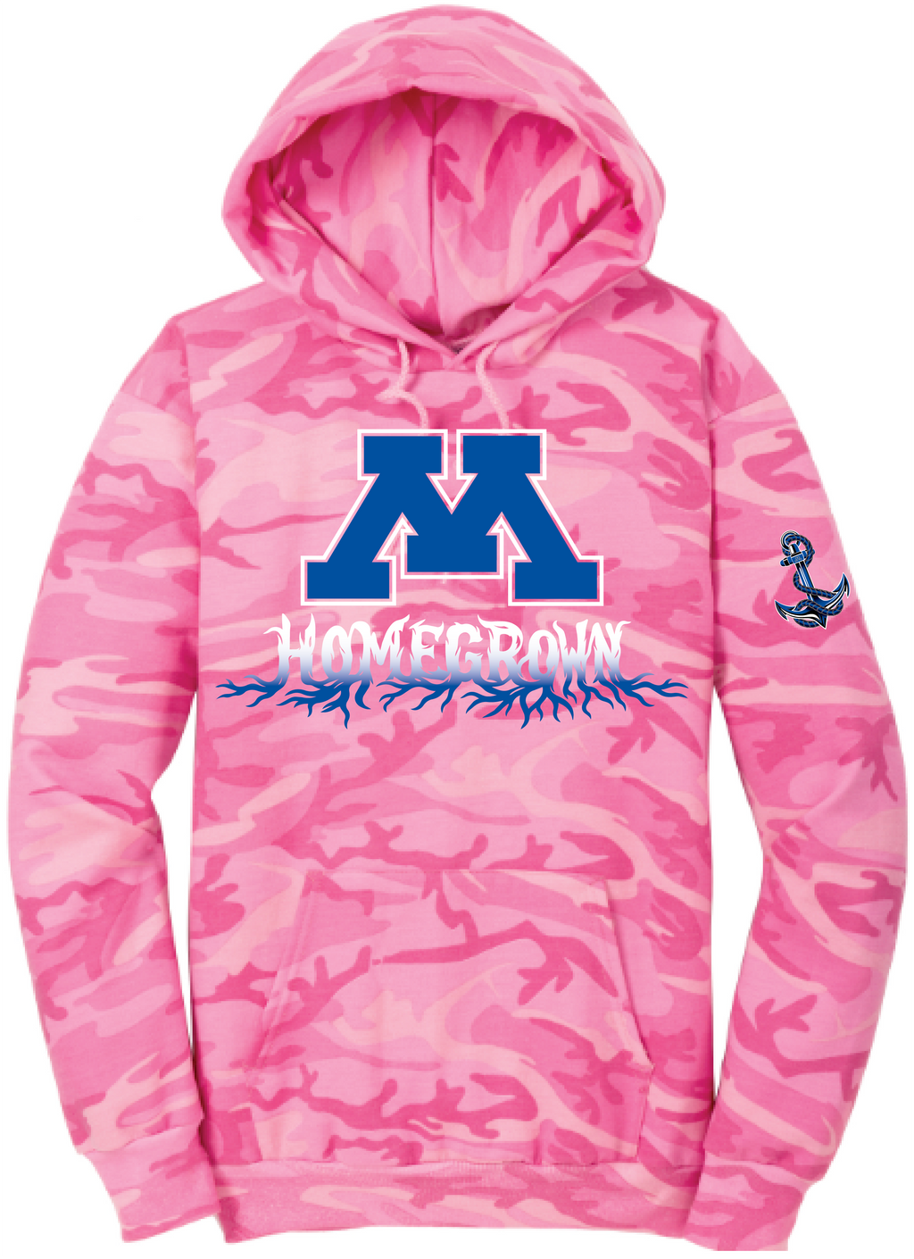 Unisex TFA Get Your Pink On Core Fleece Hooded Sweatshirt