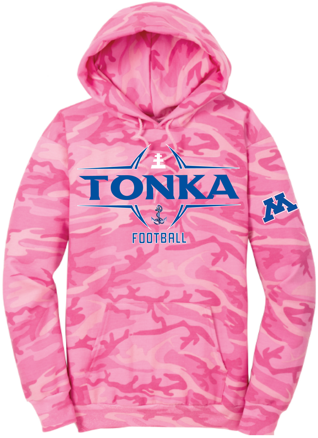 Unisex TFA Get Your Pink On Core Fleece Hooded Sweatshirt