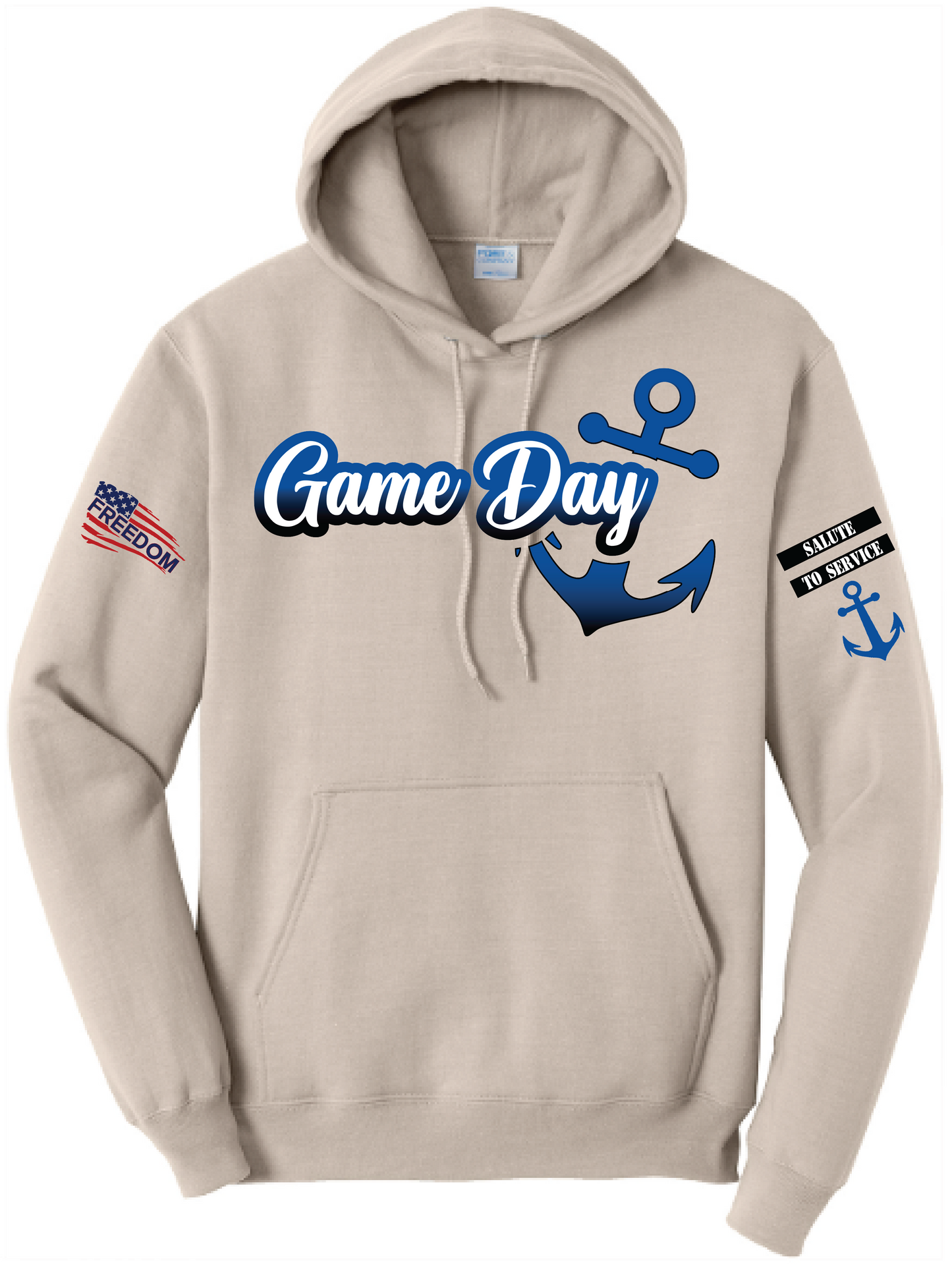 Salute To Service Women's Football Core Fleece Hooded Sweatshirt