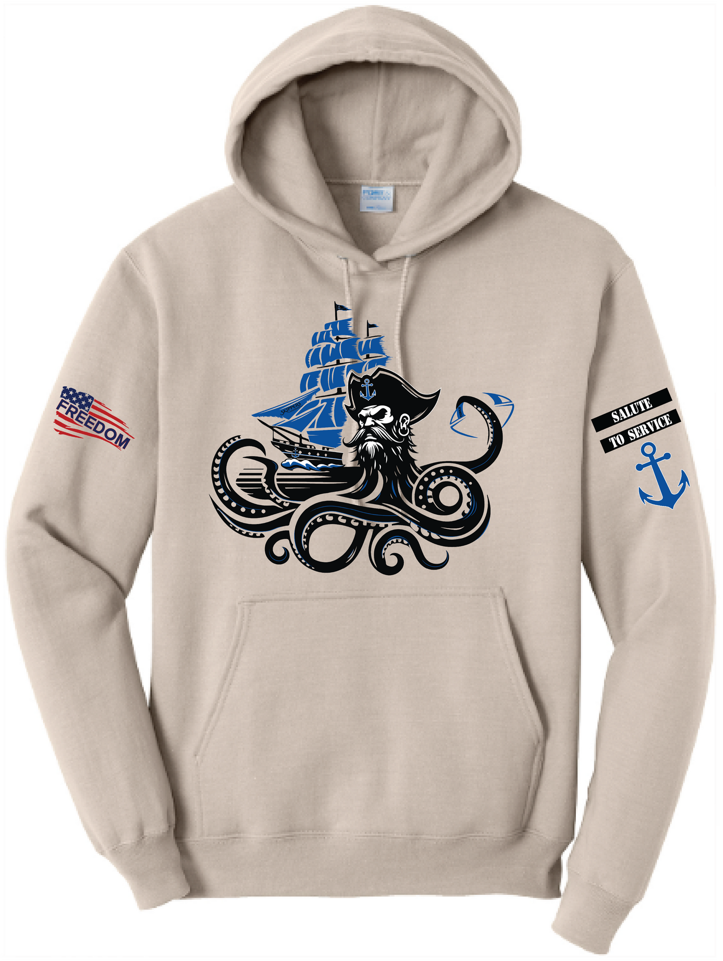 Salute To Service Men's Football Core Fleece Hooded Sweatshirt