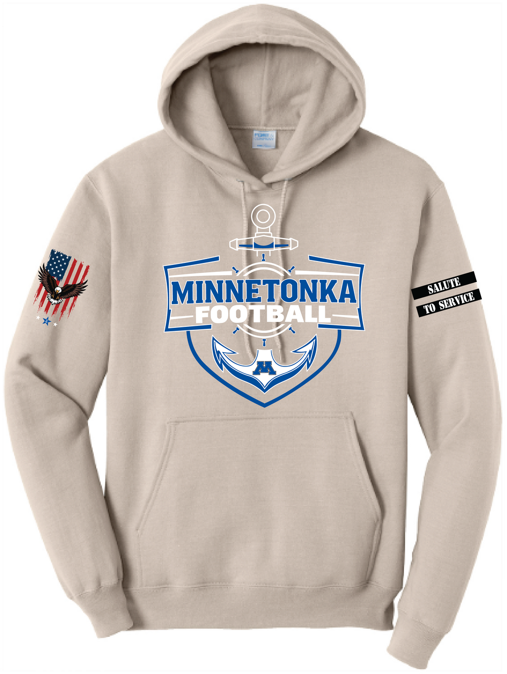 Men's TFA Salute To Service Core Fleece Hooded Sweatshirt