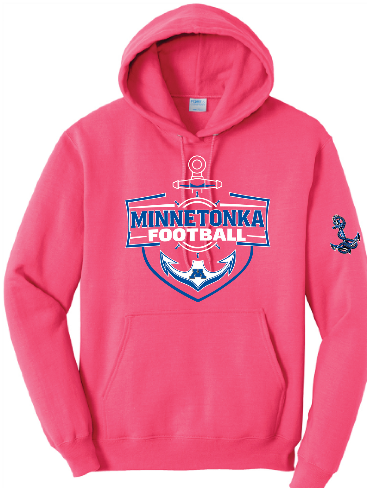 Unisex TFA Get Your Pink On Core Fleece Hooded Sweatshirt