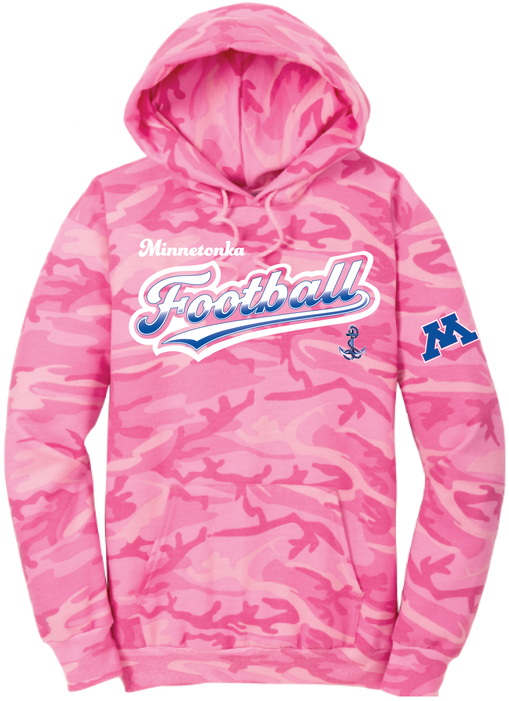 Unisex TFA Get Your Pink On Core Fleece Hooded Sweatshirt