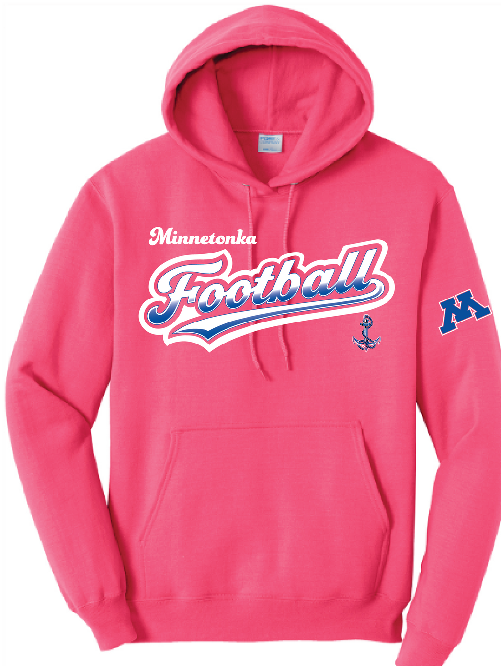 Unisex TFA Get Your Pink On Core Fleece Hooded Sweatshirt
