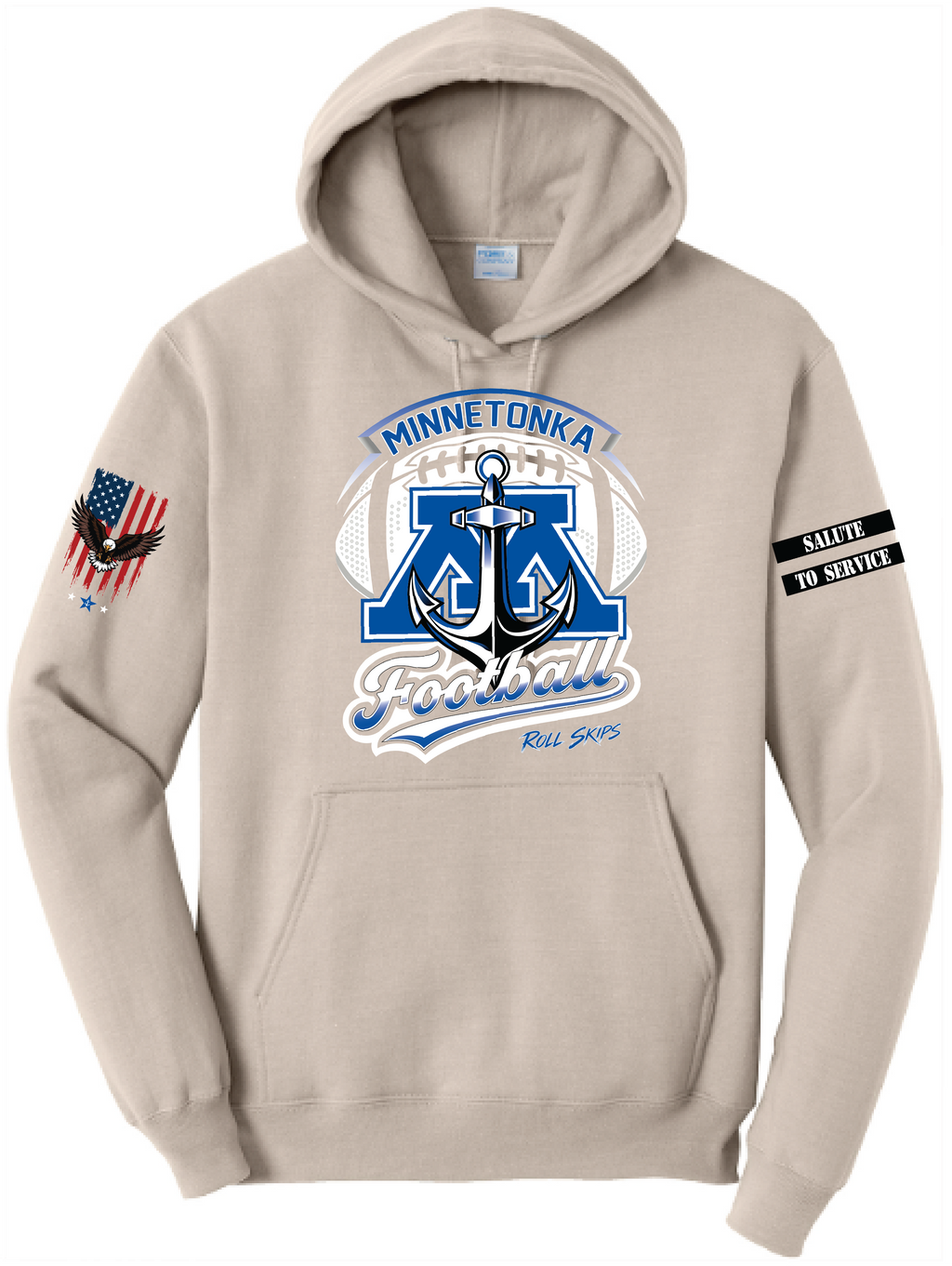 Men's TFA Salute To Service Core Fleece Hooded Sweatshirt