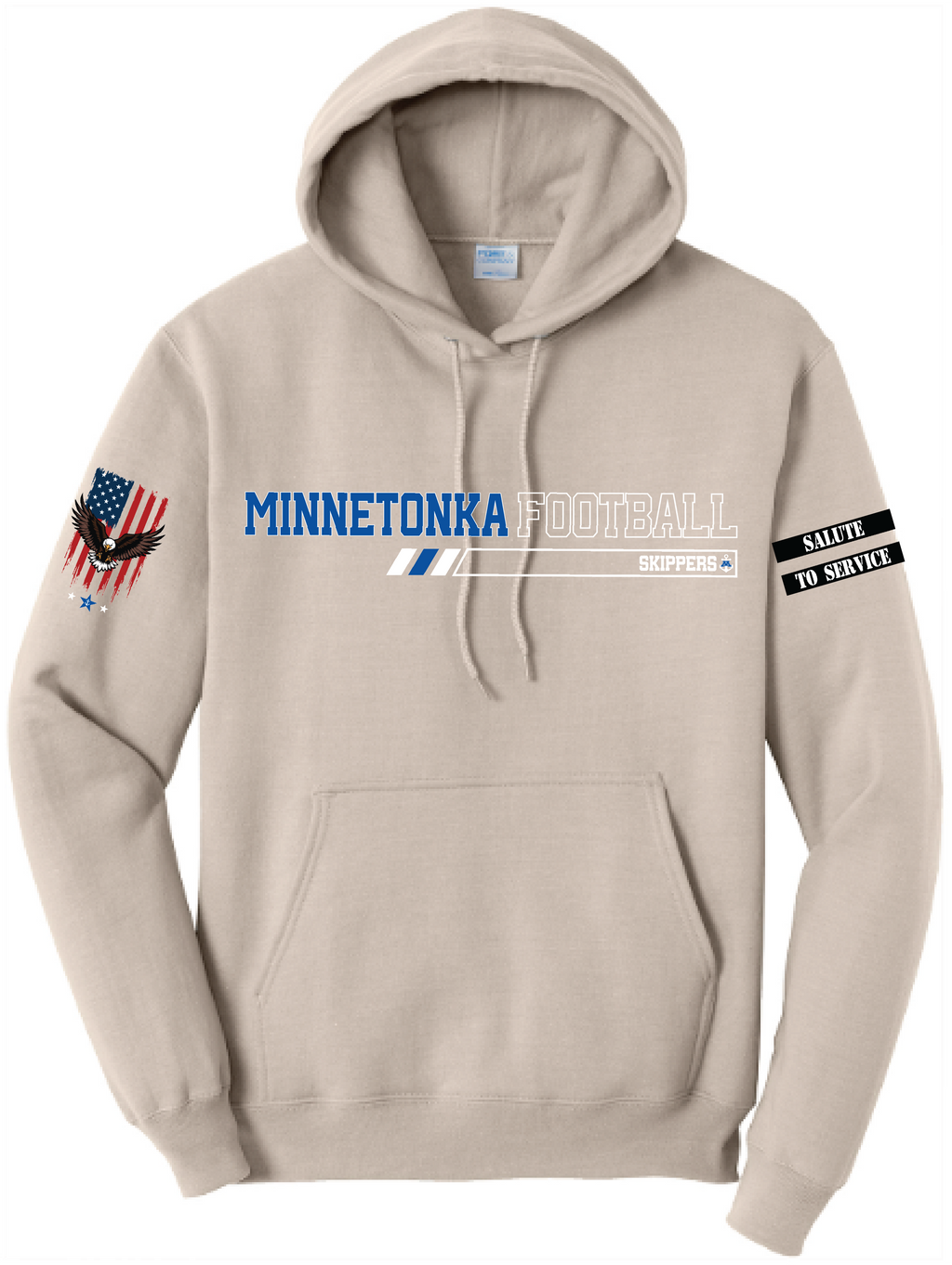Men's TFA Salute To Service Core Fleece Hooded Sweatshirt
