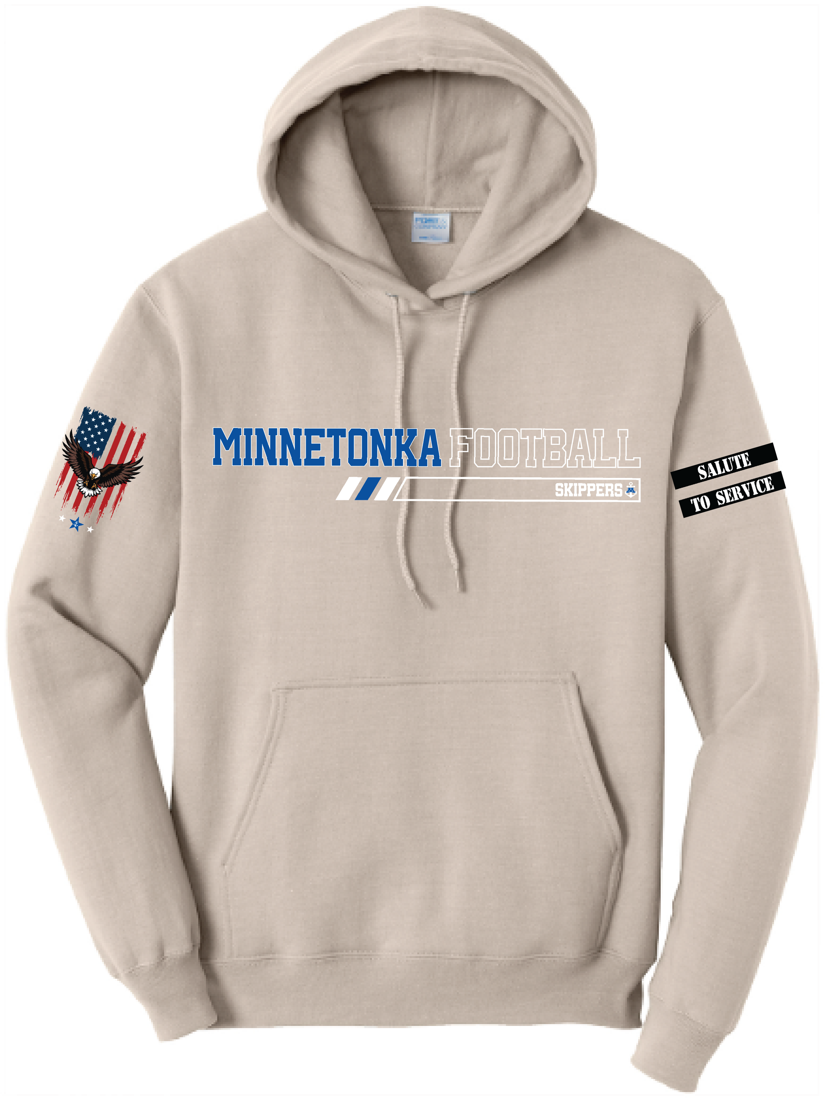 Men's TFA Salute To Service Core Fleece Hooded Sweatshirt