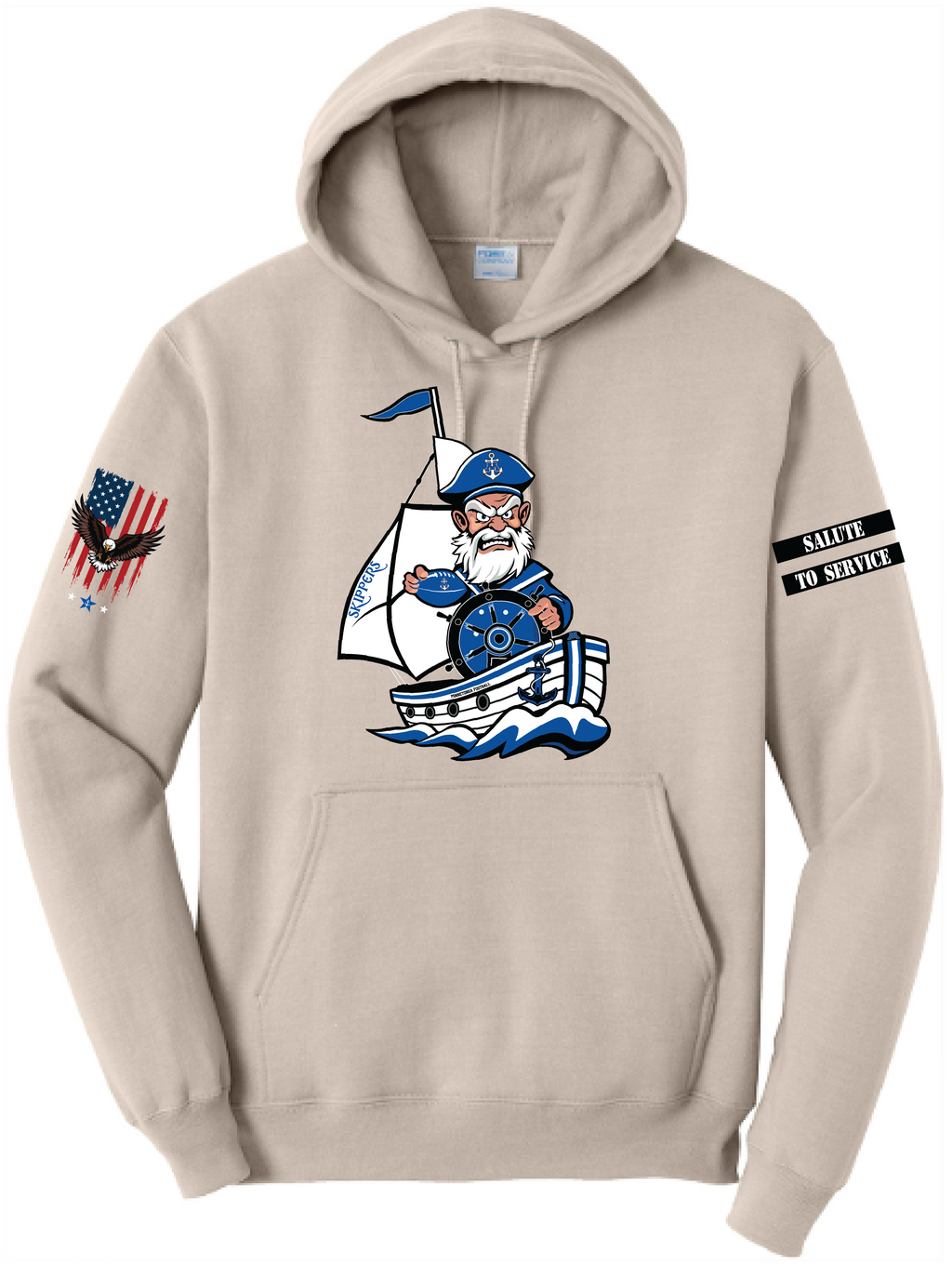 Men's TFA Salute To Service Core Fleece Hooded Sweatshirt