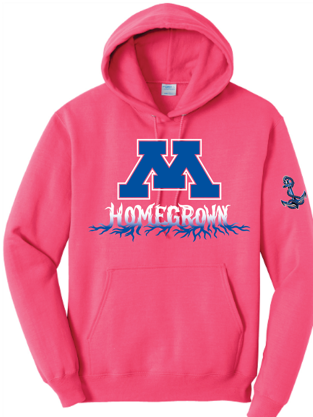 Unisex TFA Get Your Pink On Core Fleece Hooded Sweatshirt