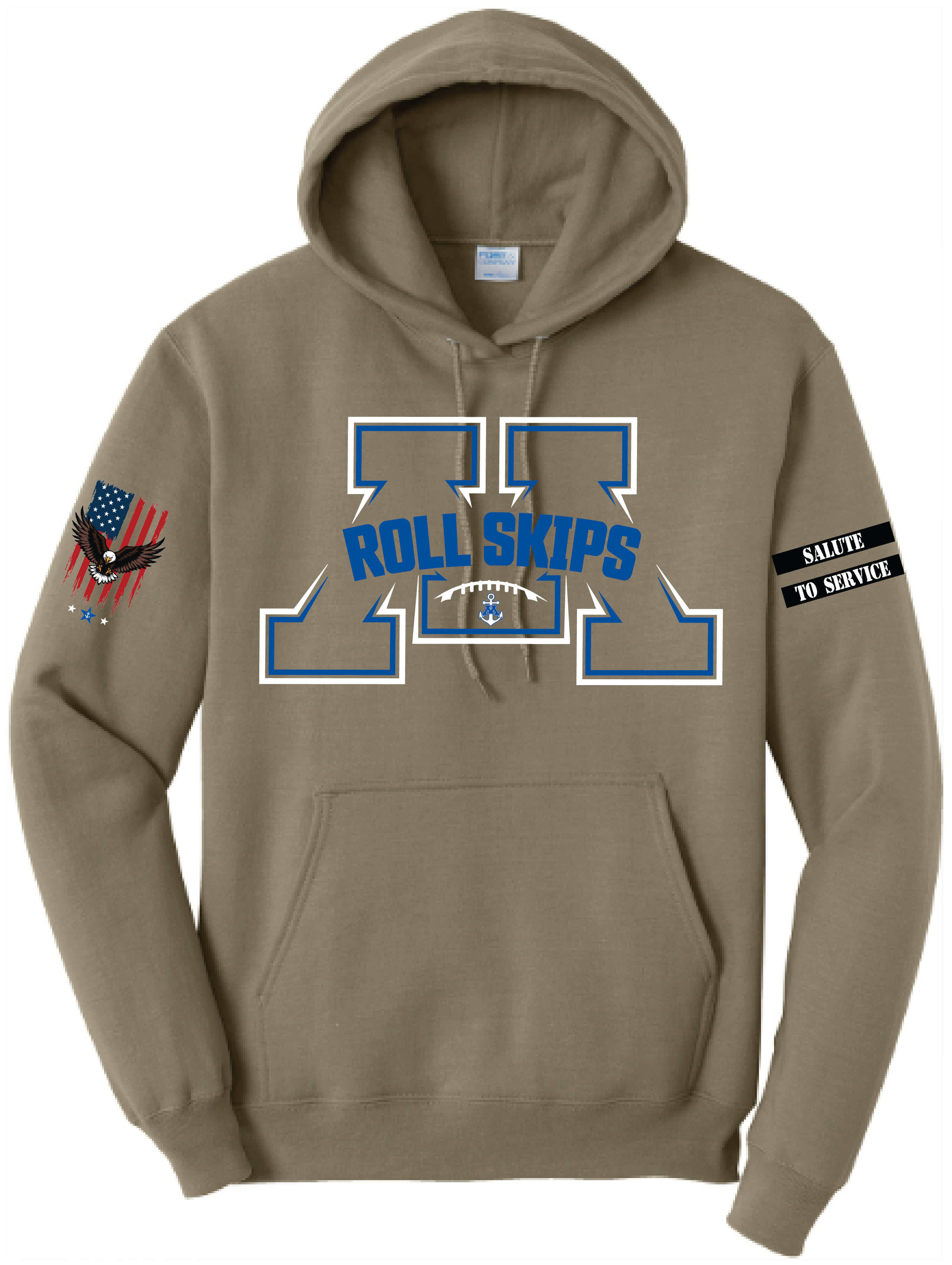 Men's TFA Salute To Service Core Fleece Hooded Sweatshirt