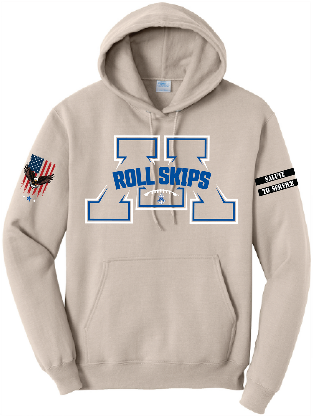 Men's TFA Salute To Service Core Fleece Hooded Sweatshirt