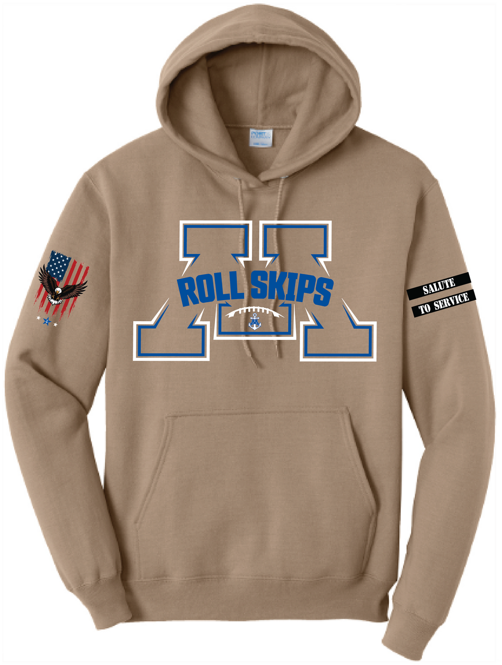Men's TFA Salute To Service Core Fleece Hooded Sweatshirt