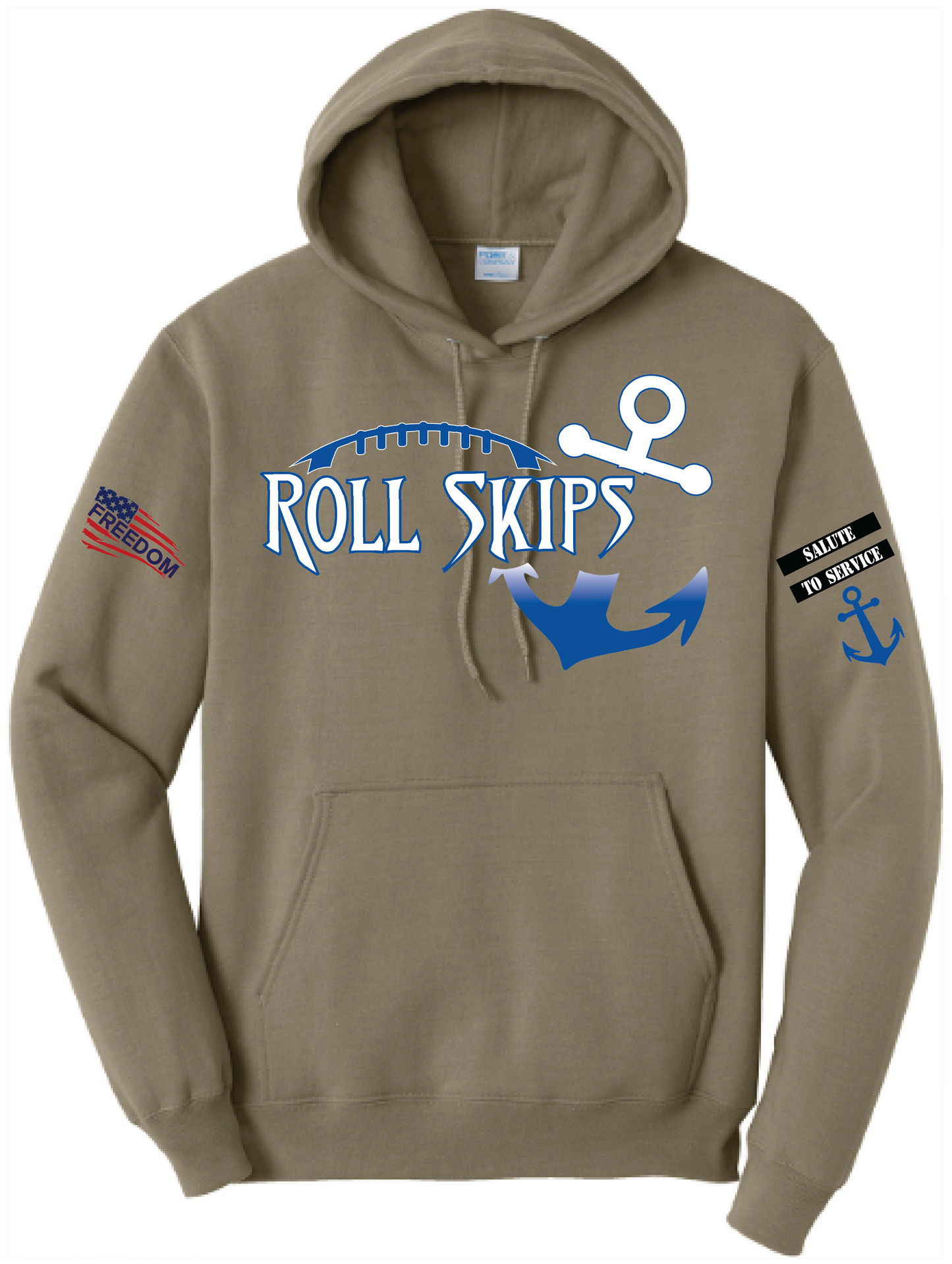 Salute To Service Women's Football Core Fleece Hooded Sweatshirt