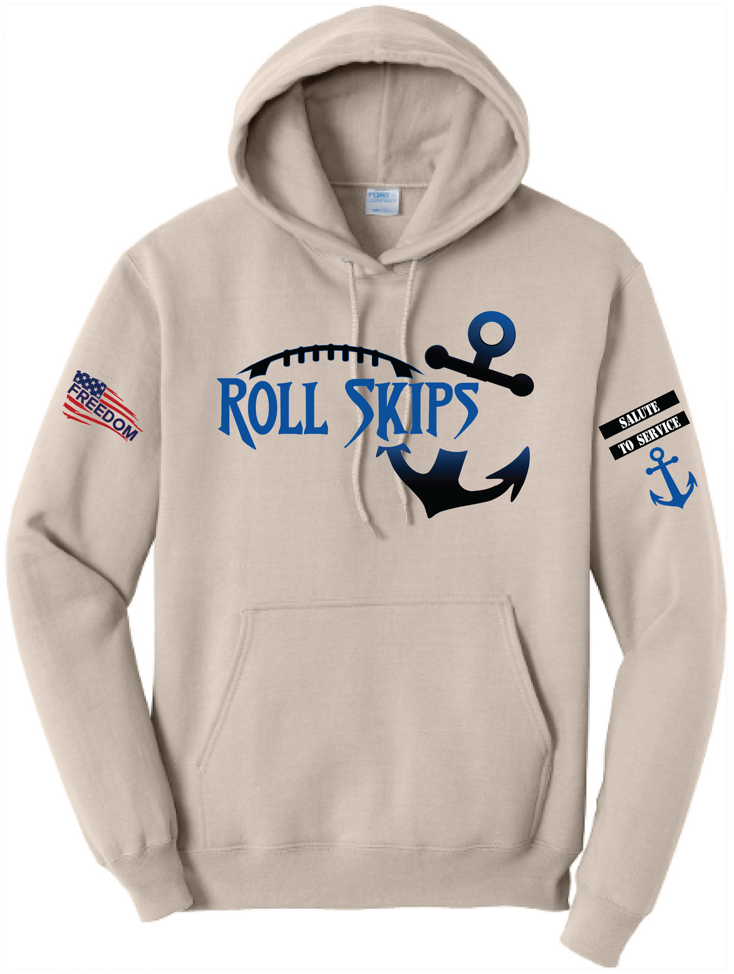 Salute To Service Women's Football Core Fleece Hooded Sweatshirt